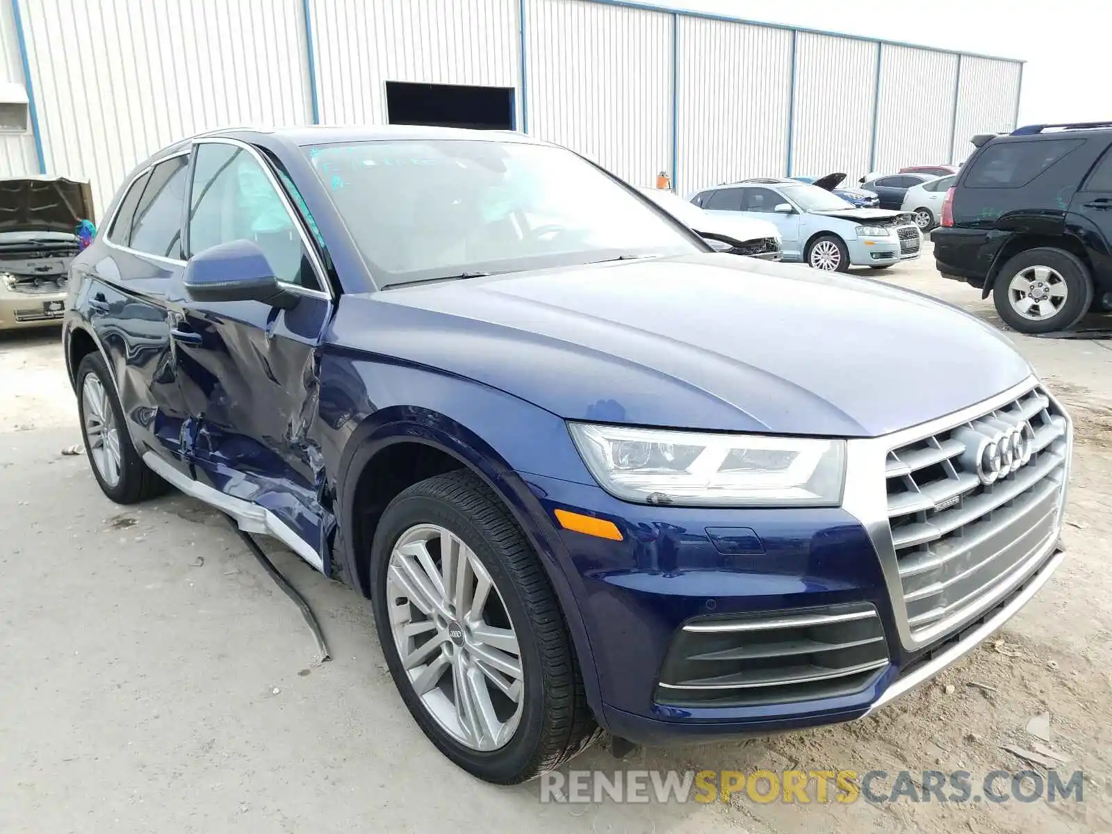 1 Photograph of a damaged car WA1BNAFYXL2053627 AUDI Q5 2020