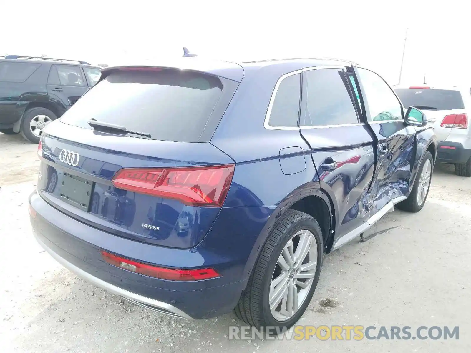 4 Photograph of a damaged car WA1BNAFYXL2053627 AUDI Q5 2020