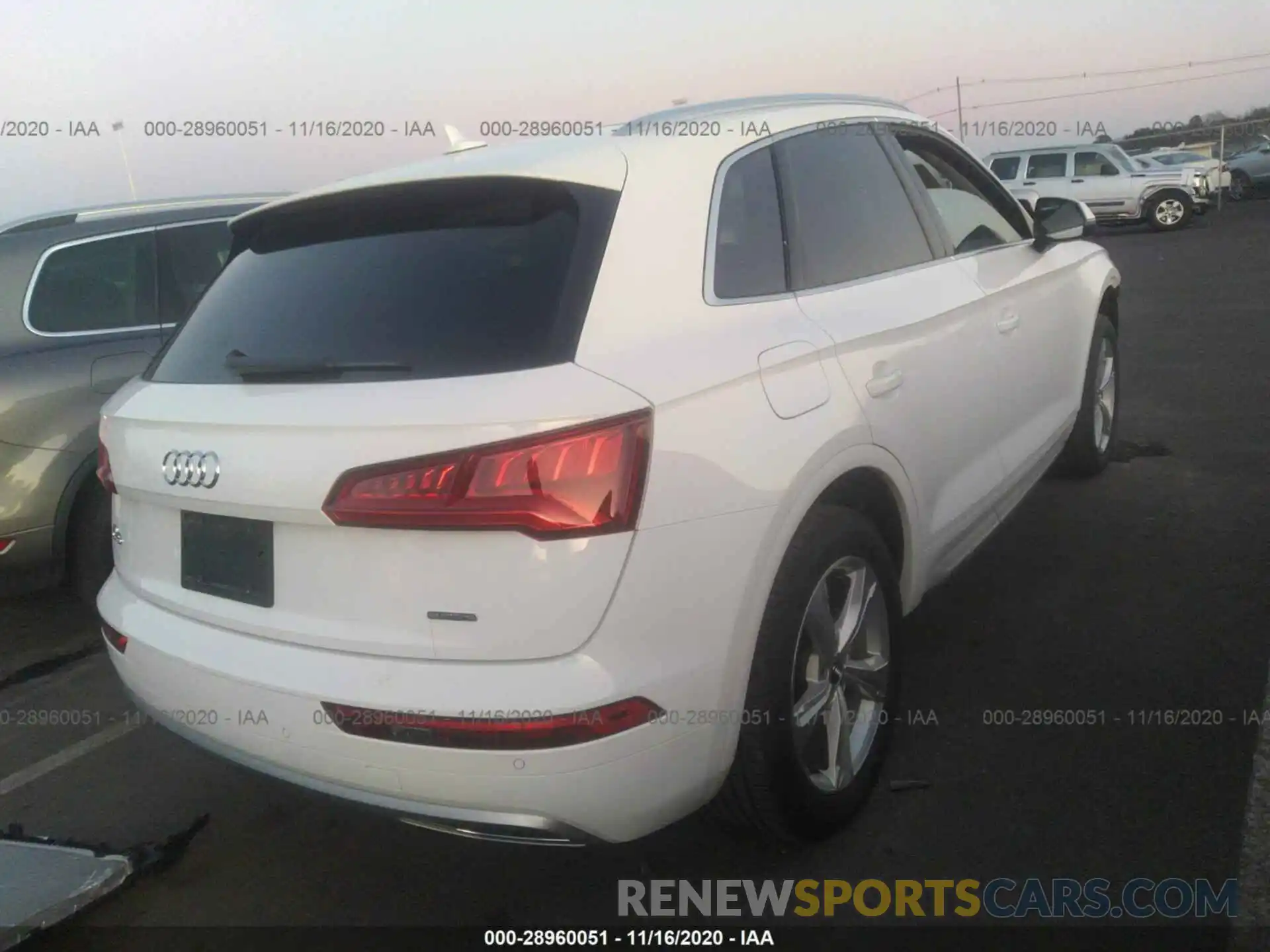 4 Фотография поврежденного автомобиля WA1BNAFYXL2054342 AUDI Q5 2020