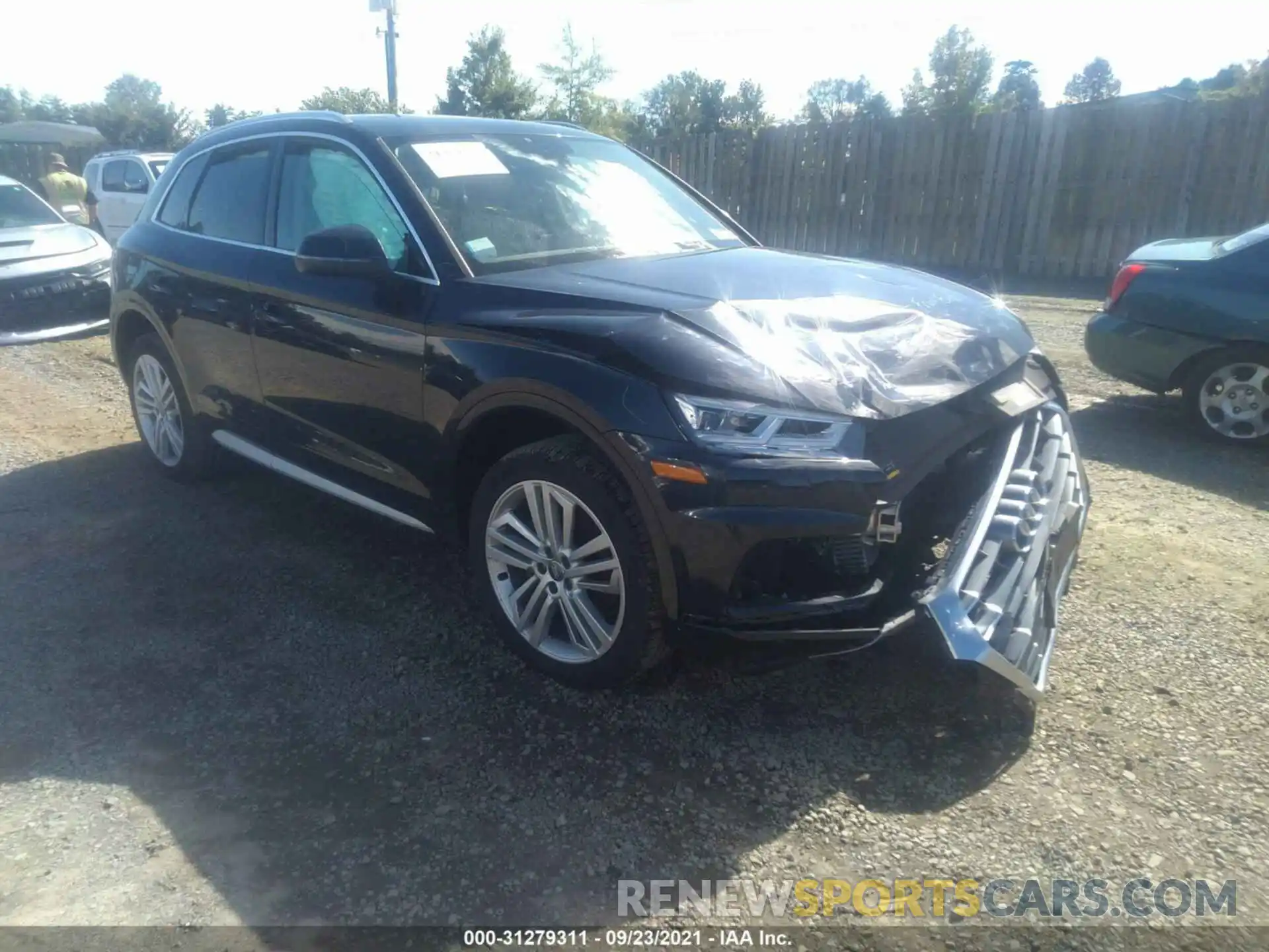 1 Photograph of a damaged car WA1BNAFYXL2058200 AUDI Q5 2020