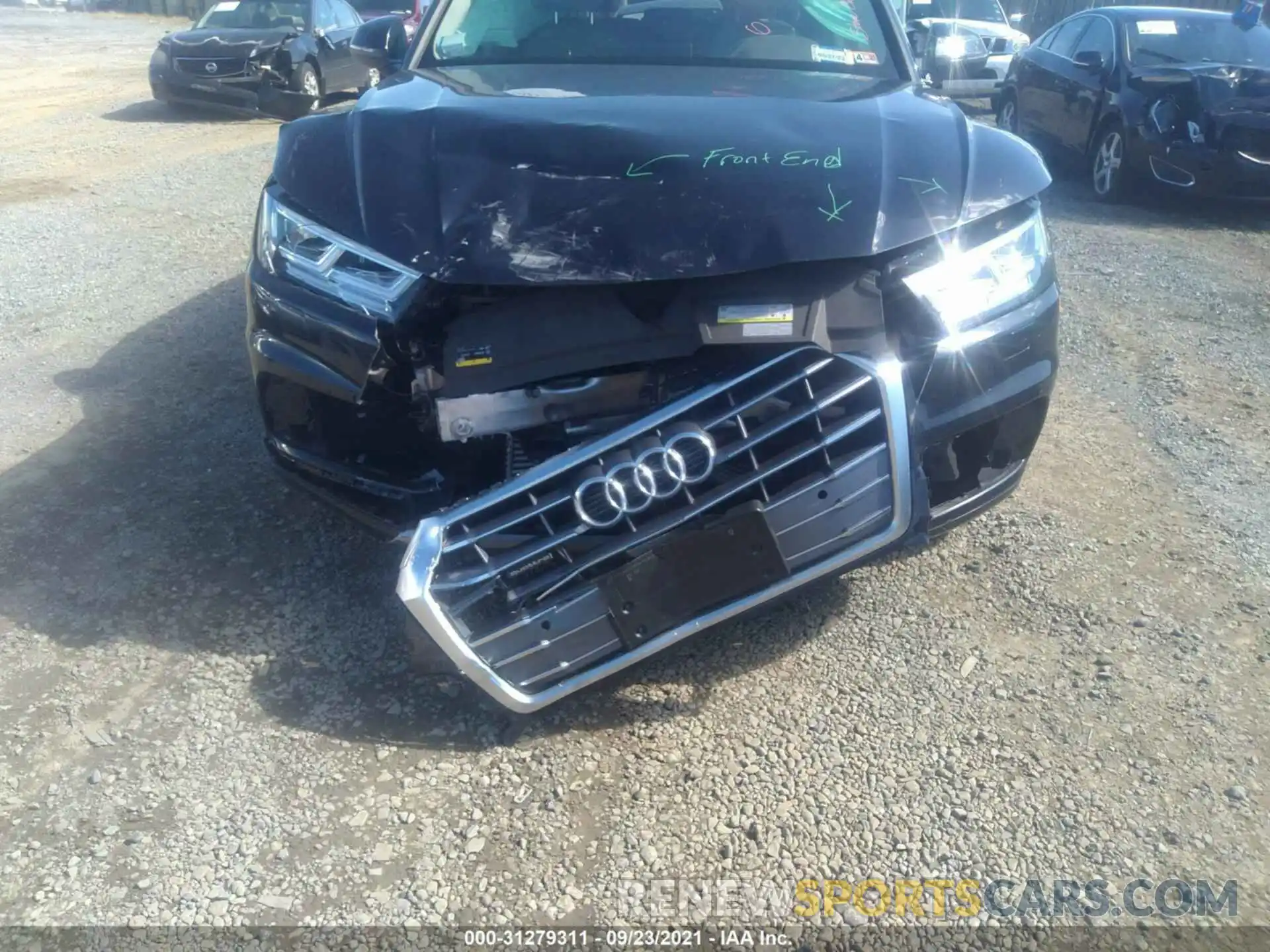 6 Фотография поврежденного автомобиля WA1BNAFYXL2058200 AUDI Q5 2020