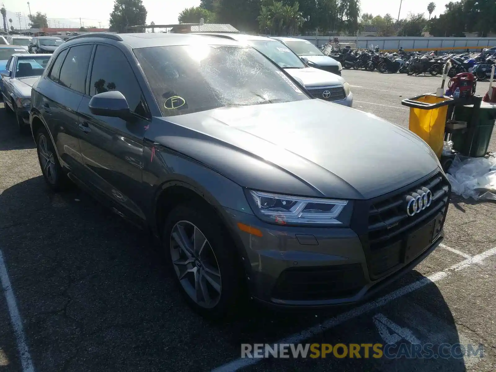 1 Photograph of a damaged car WA1BNAFYXL2063669 AUDI Q5 2020