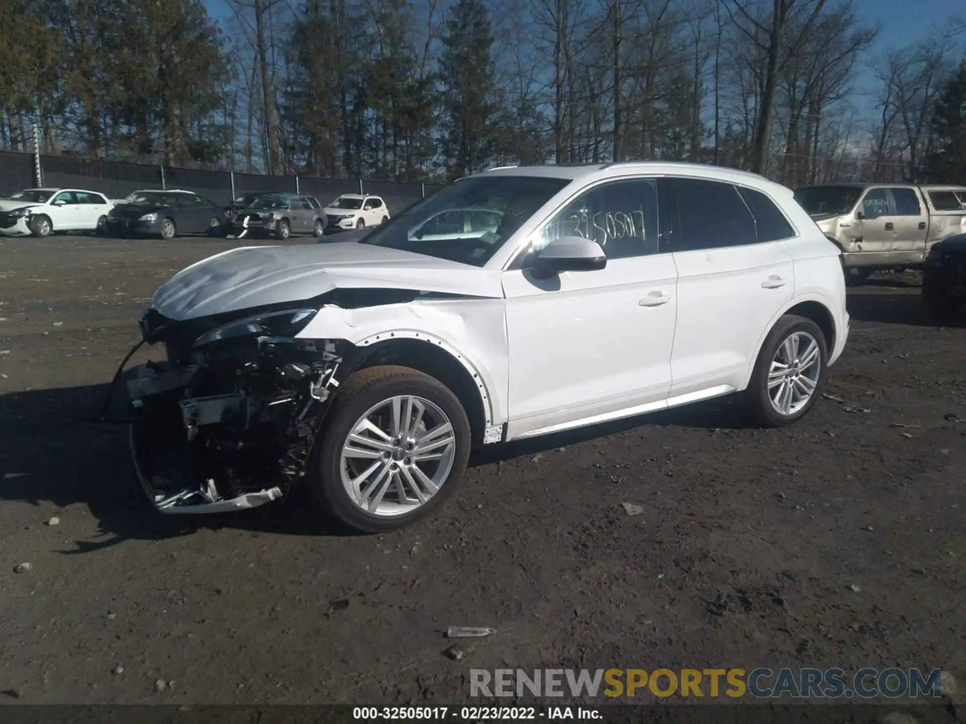 2 Photograph of a damaged car WA1BNAFYXL2085851 AUDI Q5 2020