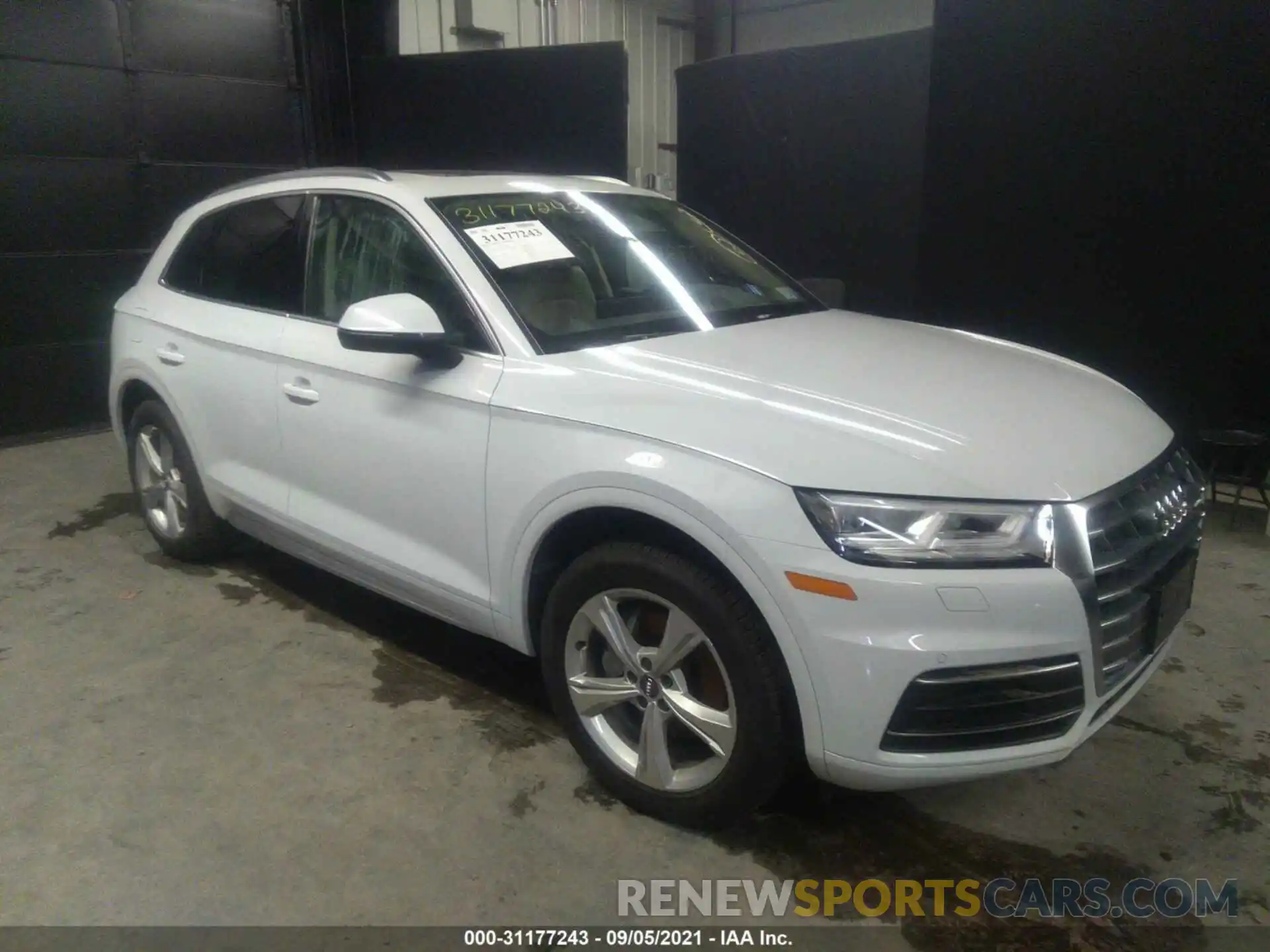 1 Photograph of a damaged car WA1BNAFYXL2090886 AUDI Q5 2020