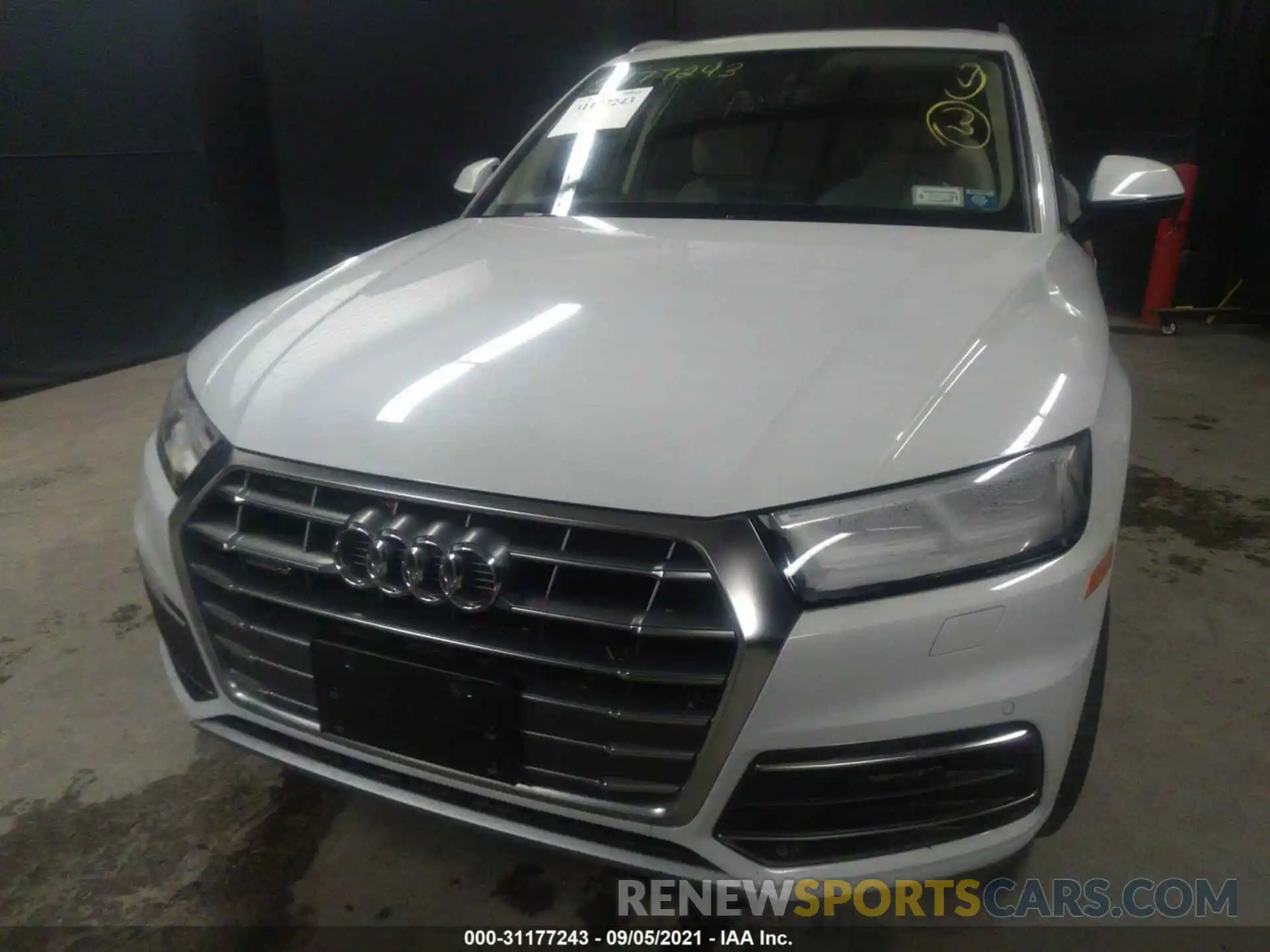 6 Фотография поврежденного автомобиля WA1BNAFYXL2090886 AUDI Q5 2020