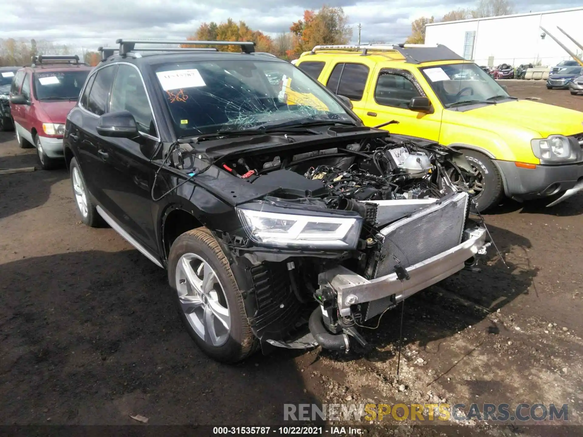 1 Photograph of a damaged car WA1BNAFYXL2103121 AUDI Q5 2020