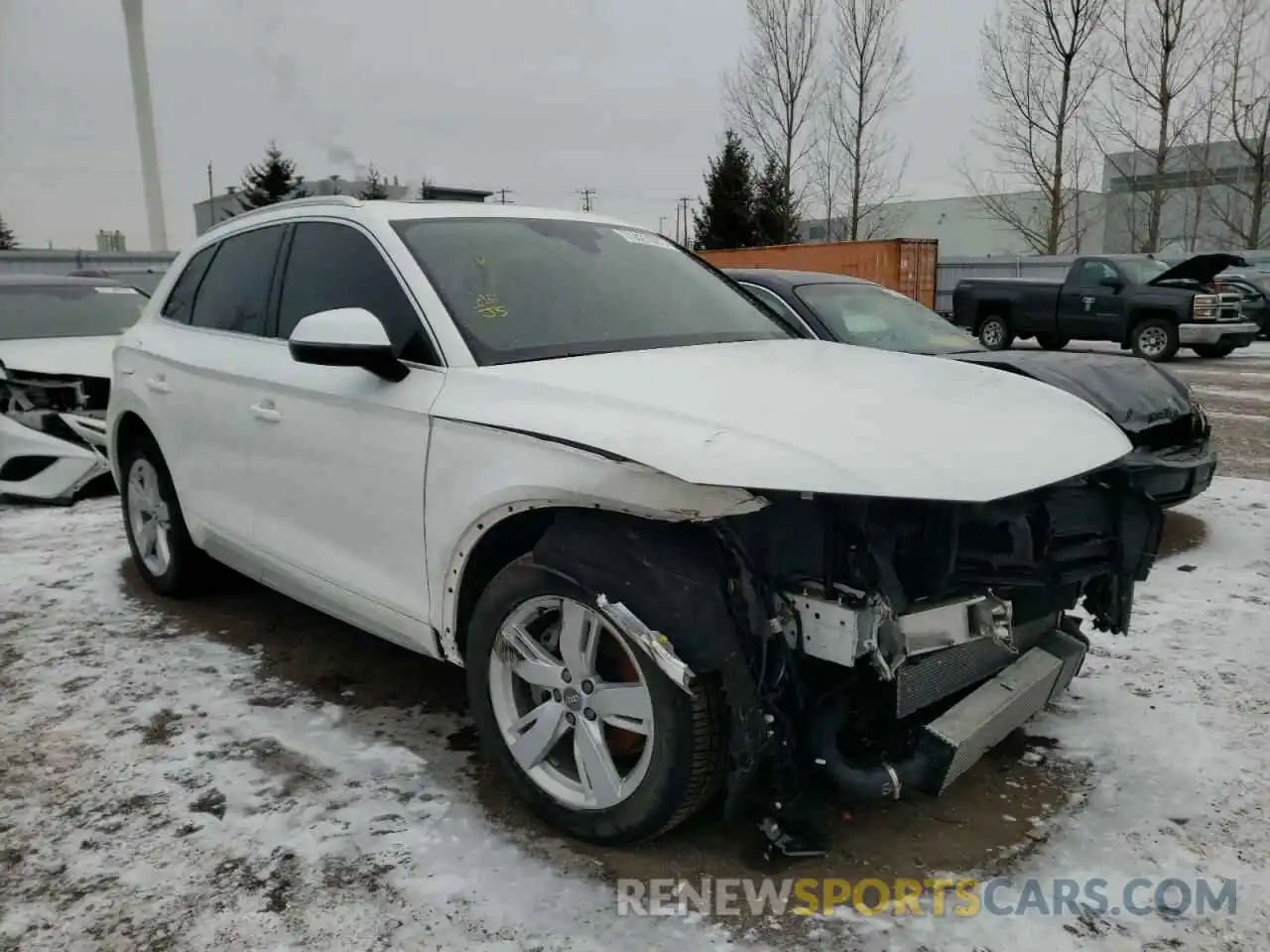 1 Фотография поврежденного автомобиля WA1CNAFY1L2034663 AUDI Q5 2020