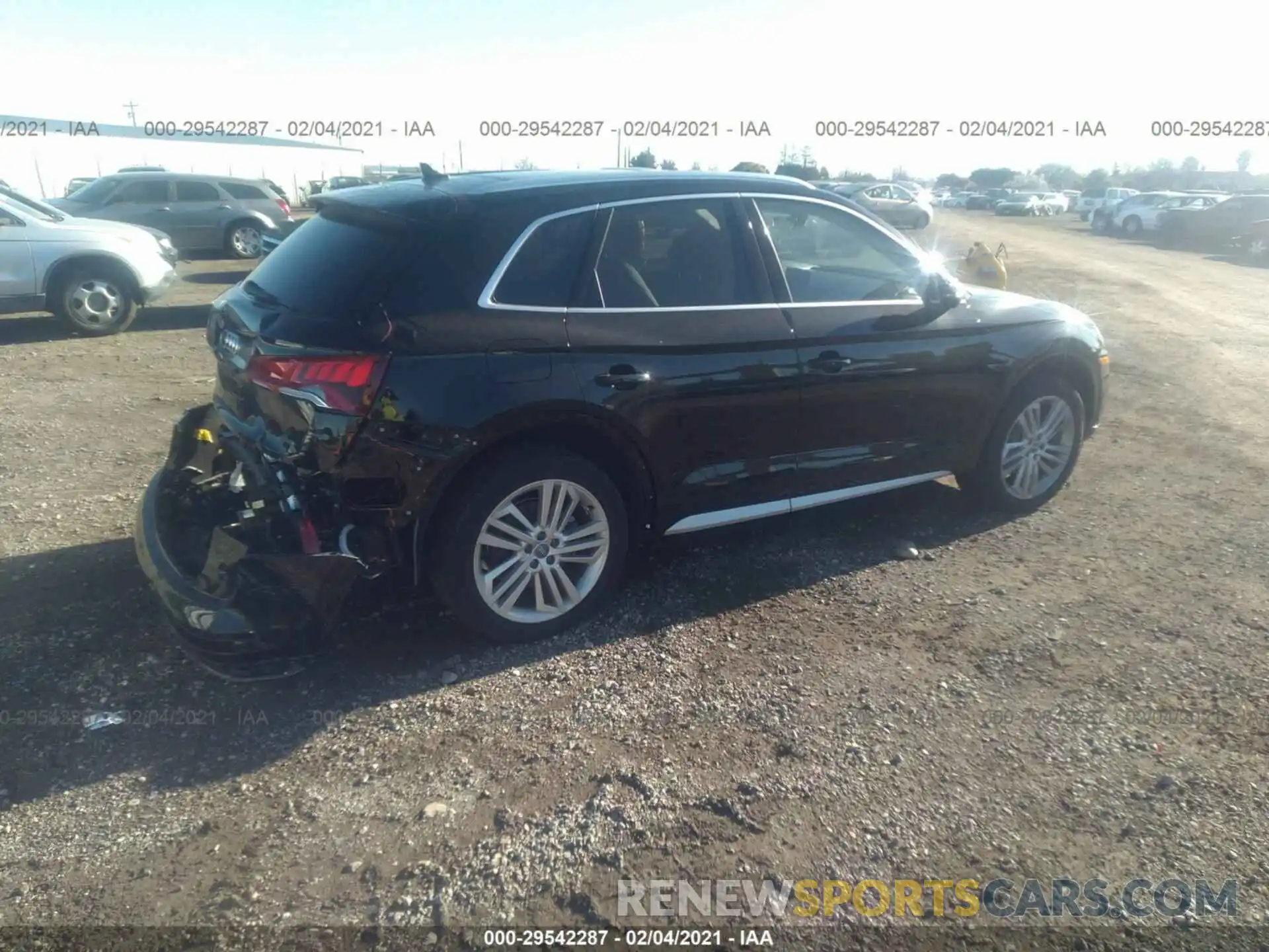 4 Фотография поврежденного автомобиля WA1CNAFY1L2046179 AUDI Q5 2020