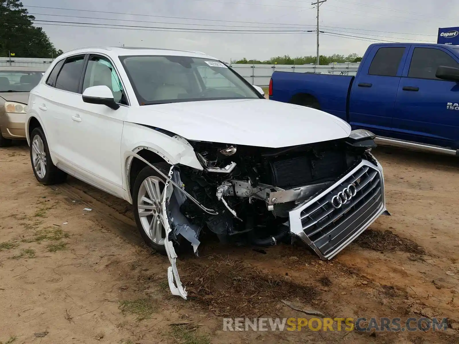 1 Photograph of a damaged car WA1CNAFY1L2075598 AUDI Q5 2020