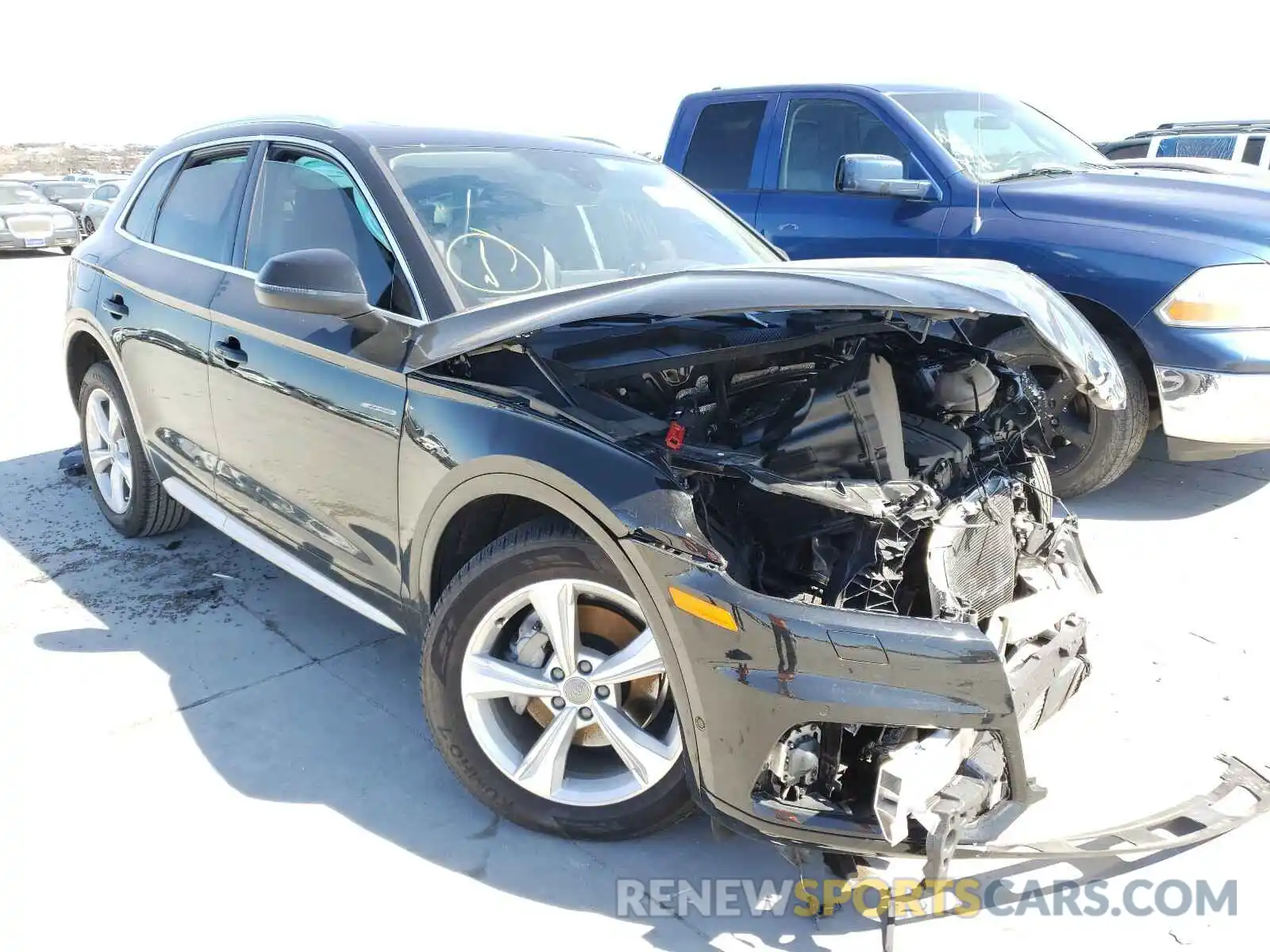 1 Photograph of a damaged car WA1CNAFY1L2081708 AUDI Q5 2020