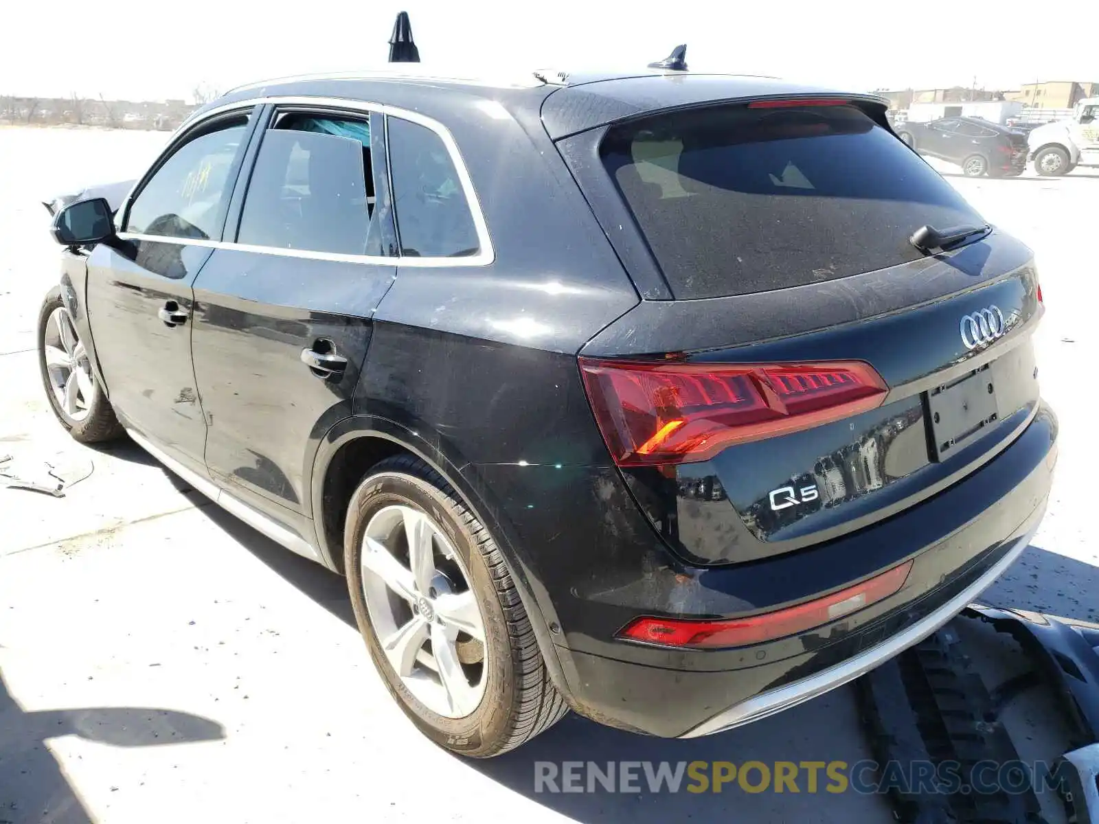 3 Фотография поврежденного автомобиля WA1CNAFY1L2081708 AUDI Q5 2020