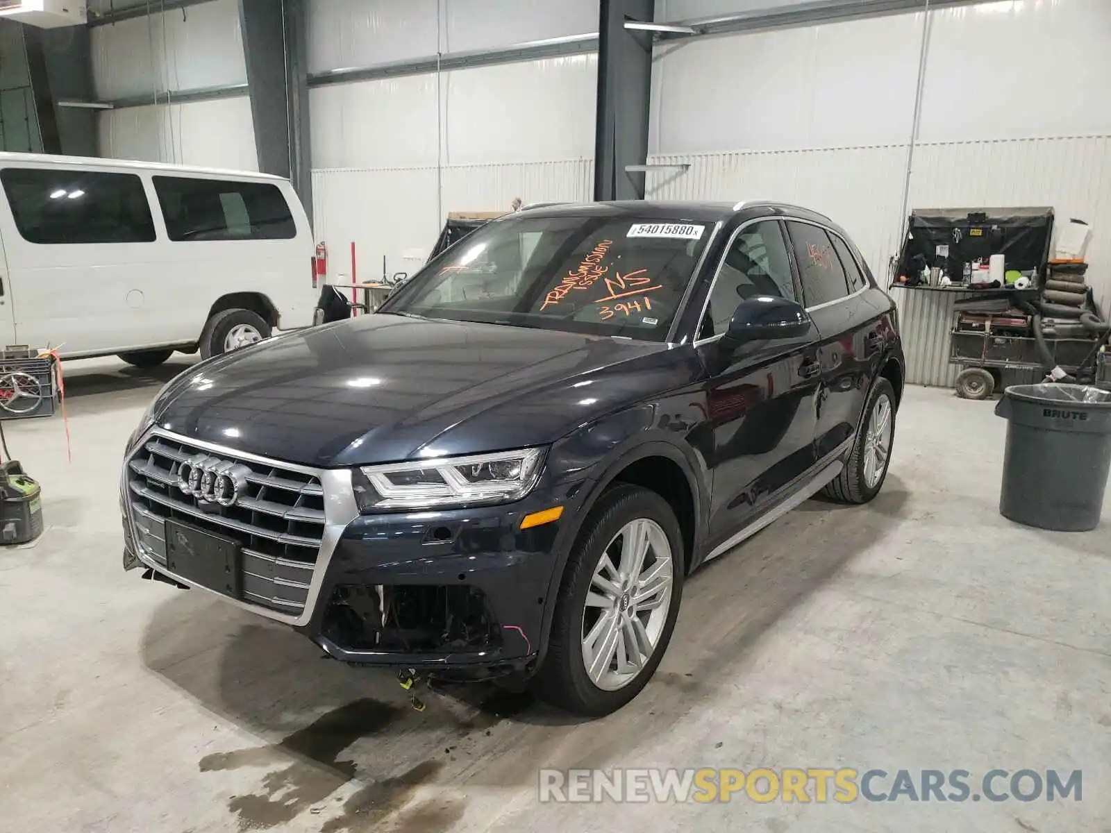 2 Photograph of a damaged car WA1CNAFY2L2003941 AUDI Q5 2020