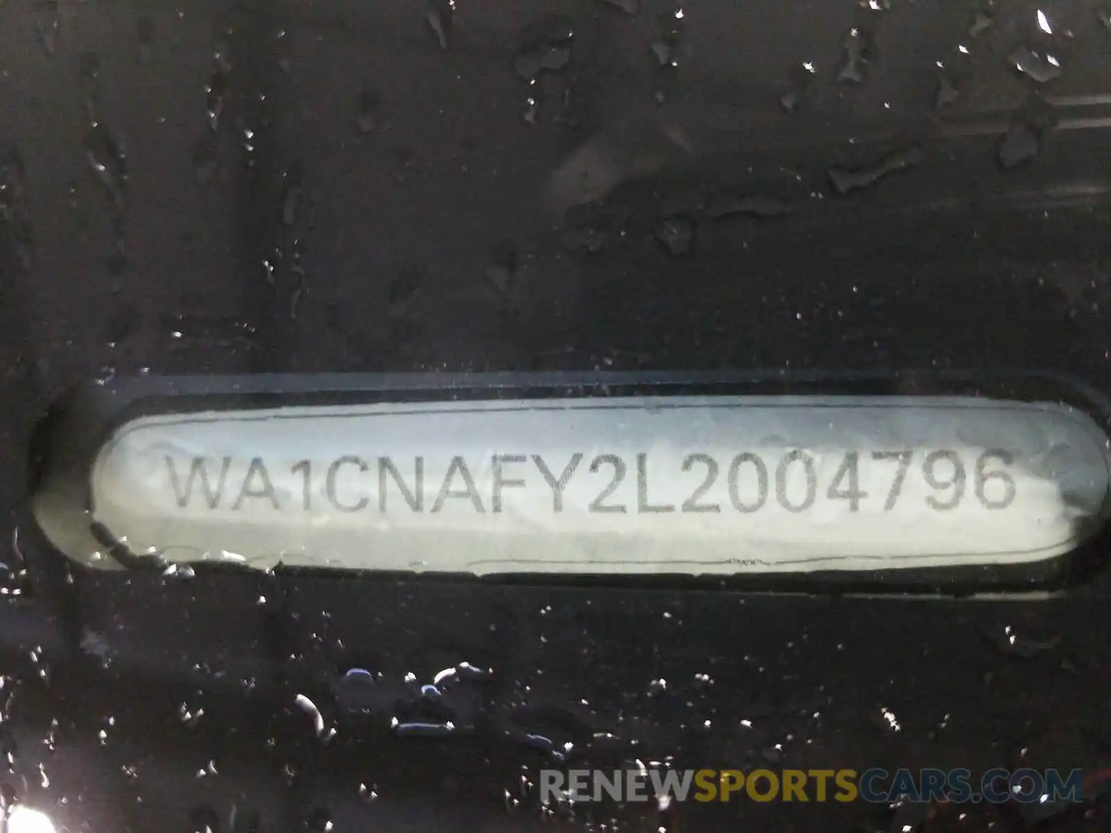 10 Фотография поврежденного автомобиля WA1CNAFY2L2004796 AUDI Q5 2020