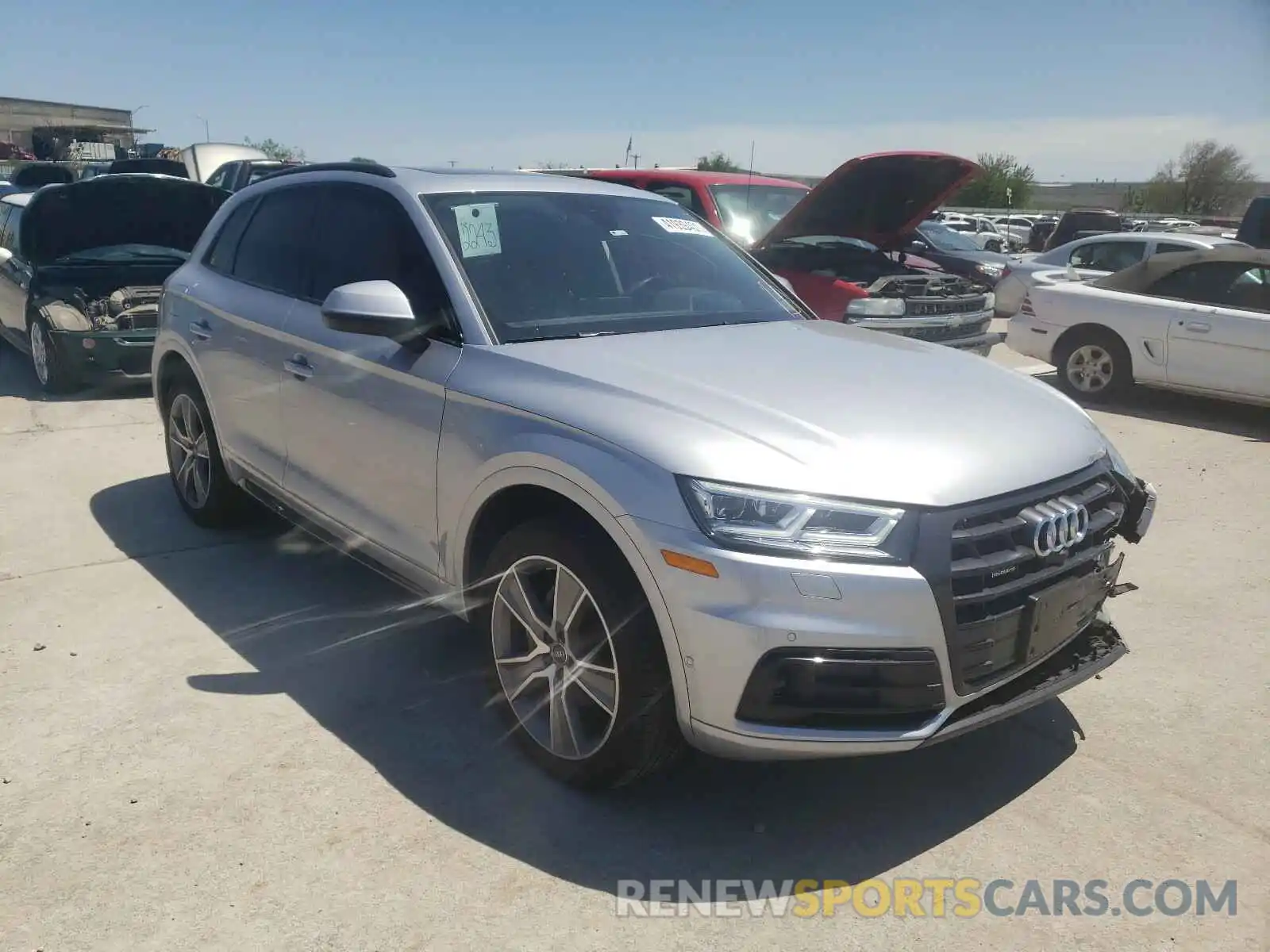 1 Photograph of a damaged car WA1CNAFY2L2053755 AUDI Q5 2020