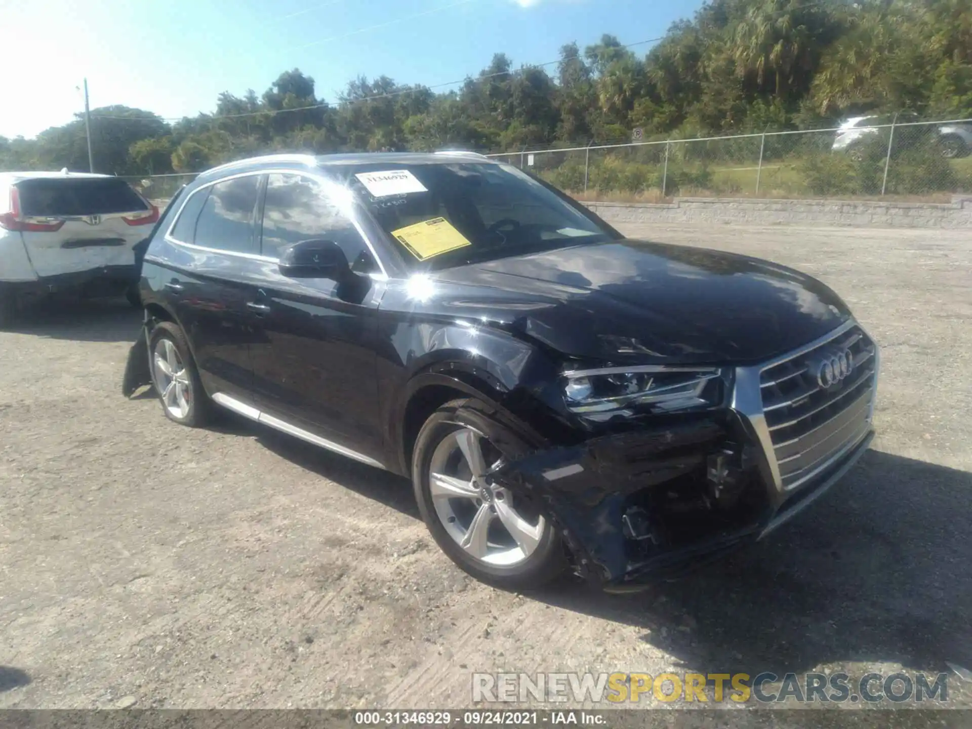 1 Photograph of a damaged car WA1CNAFY5L2099869 AUDI Q5 2020