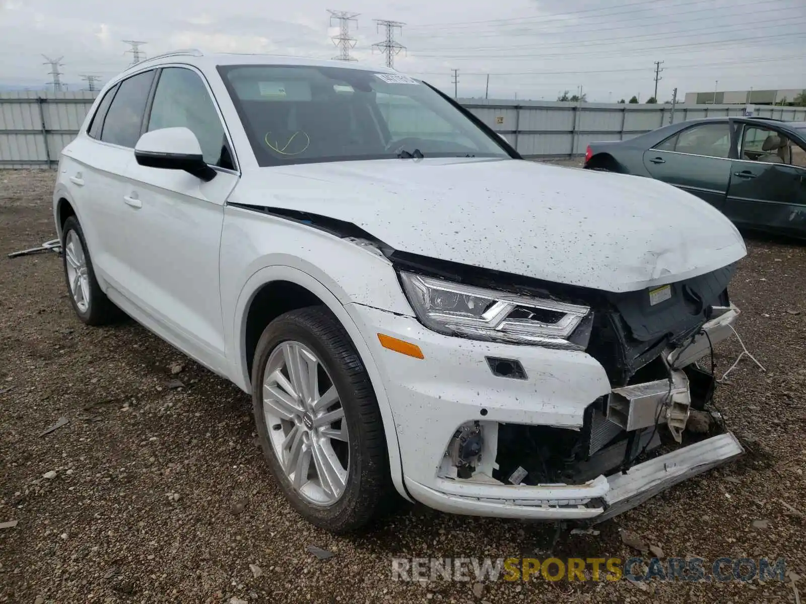 1 Photograph of a damaged car WA1CNAFY6L2003960 AUDI Q5 2020