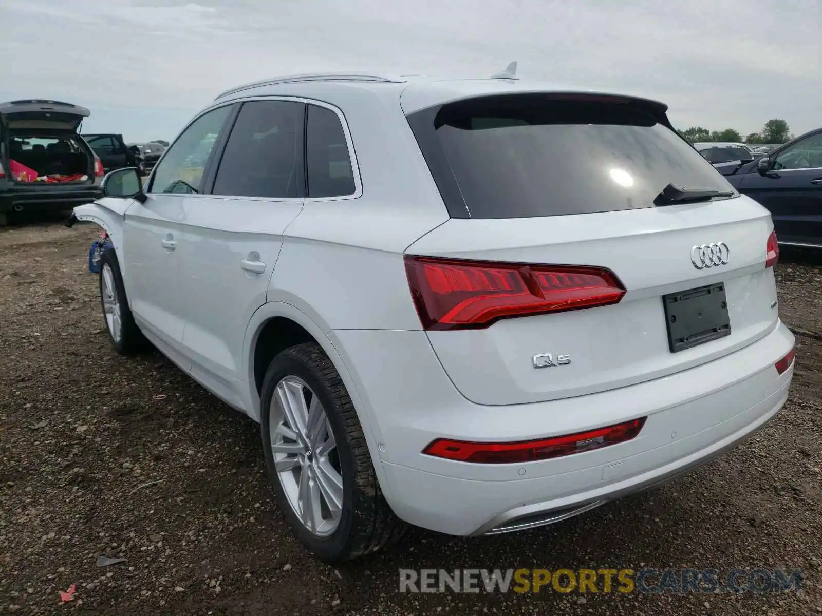 3 Фотография поврежденного автомобиля WA1CNAFY6L2003960 AUDI Q5 2020