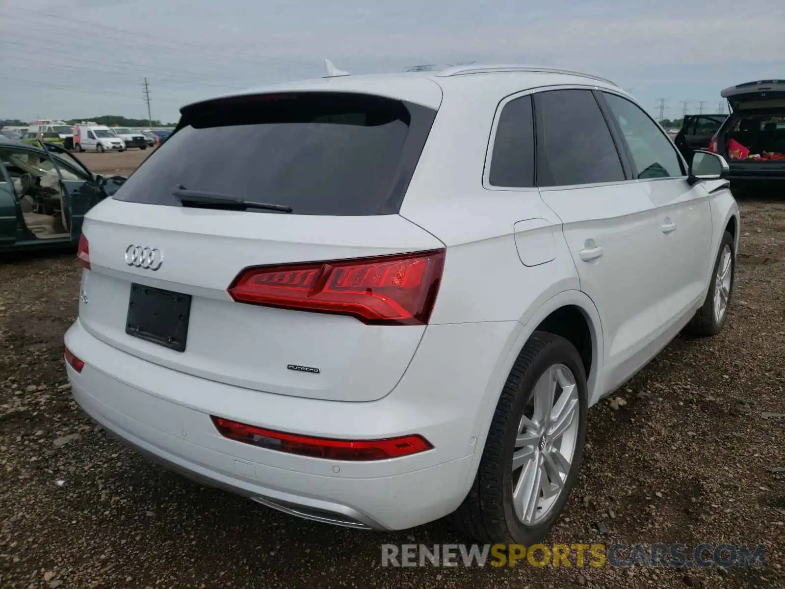 4 Photograph of a damaged car WA1CNAFY6L2003960 AUDI Q5 2020