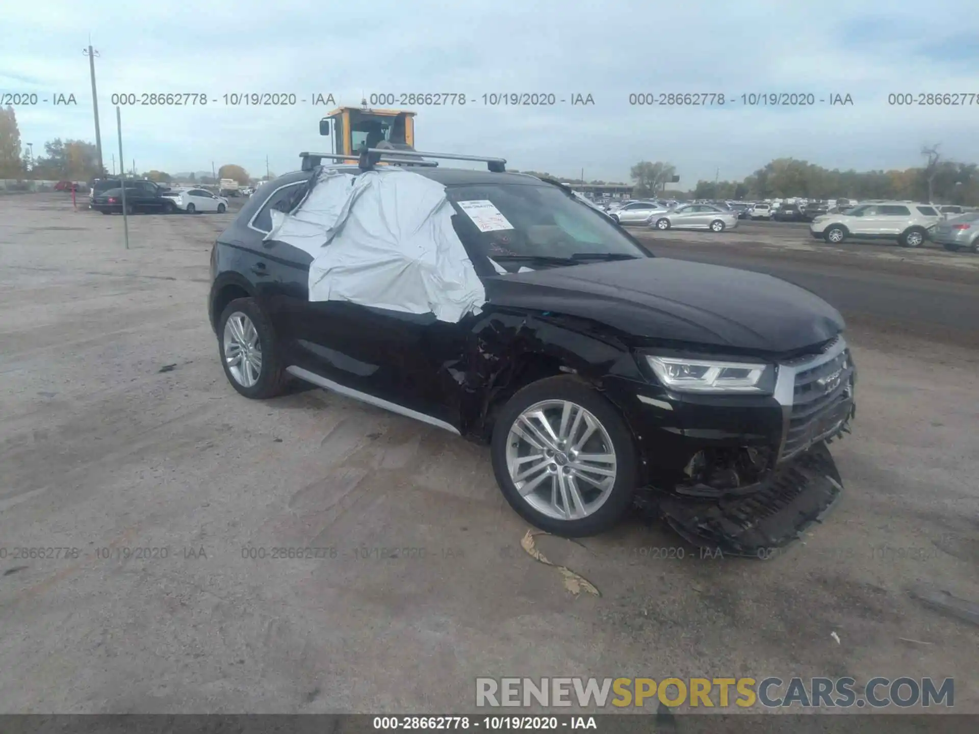 1 Фотография поврежденного автомобиля WA1CNAFY6L2078853 AUDI Q5 2020