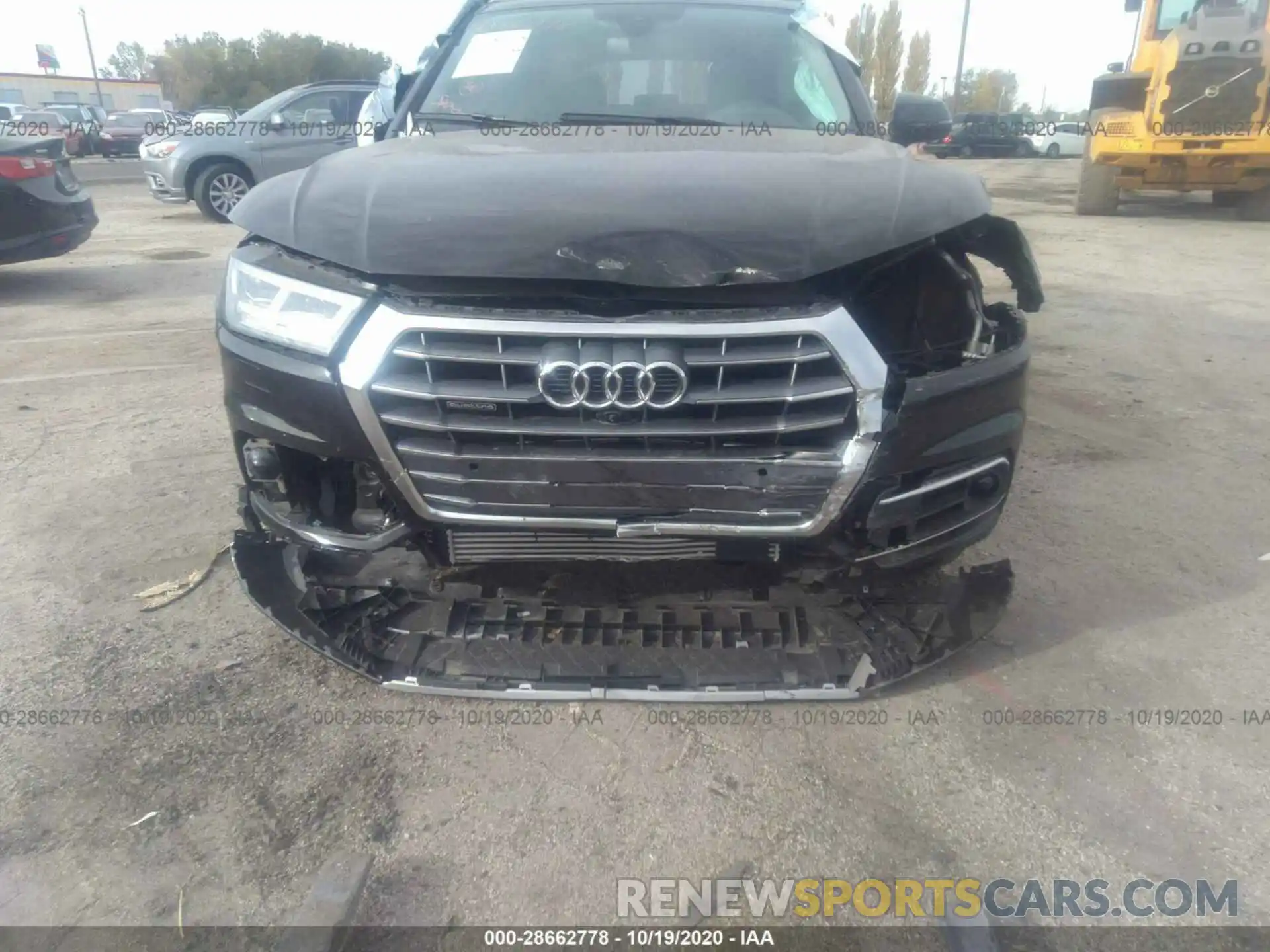 6 Photograph of a damaged car WA1CNAFY6L2078853 AUDI Q5 2020