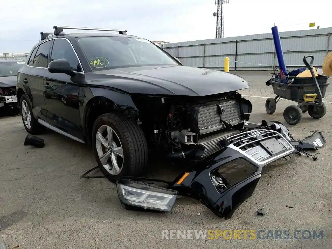 1 Photograph of a damaged car WA1CNAFY6L2113956 AUDI Q5 2020