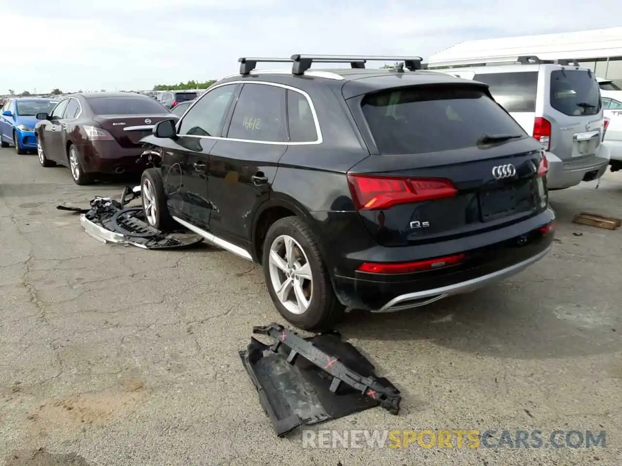 3 Фотография поврежденного автомобиля WA1CNAFY6L2113956 AUDI Q5 2020