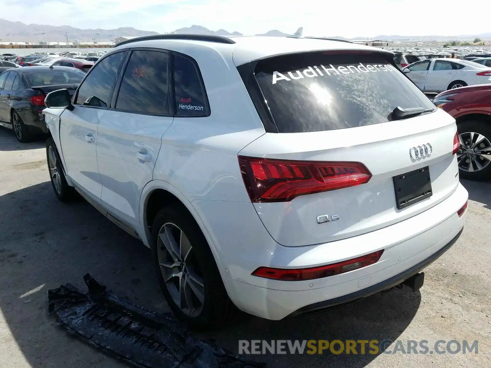 3 Photograph of a damaged car WA1CNAFY7L2020587 AUDI Q5 2020