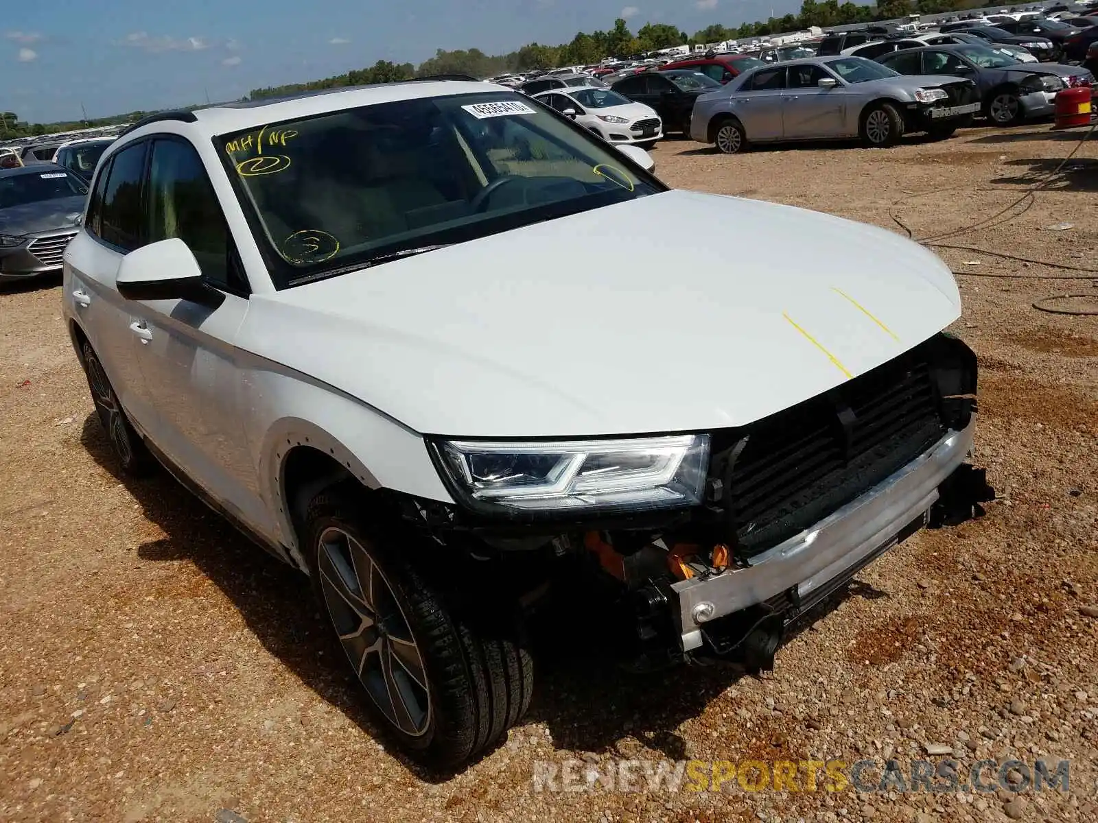 1 Photograph of a damaged car WA1CNAFY7L2078781 AUDI Q5 2020