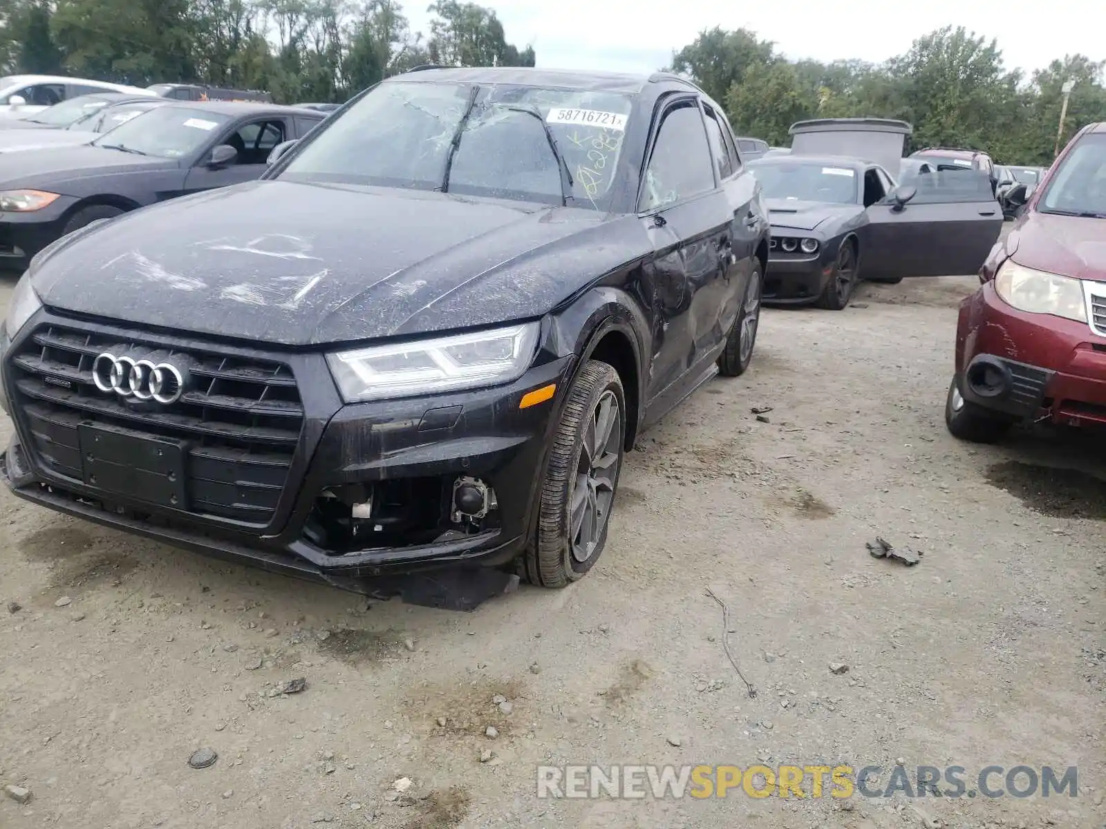 9 Фотография поврежденного автомобиля WA1CNAFY7L2080613 AUDI Q5 2020