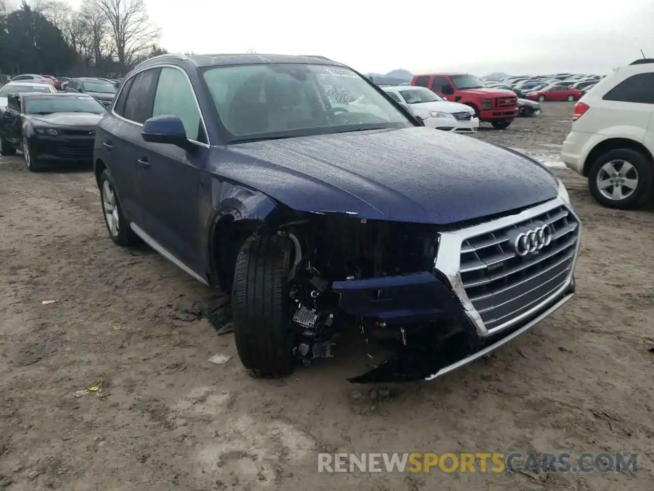 9 Photograph of a damaged car WA1CNAFY8L2087070 AUDI Q5 2020