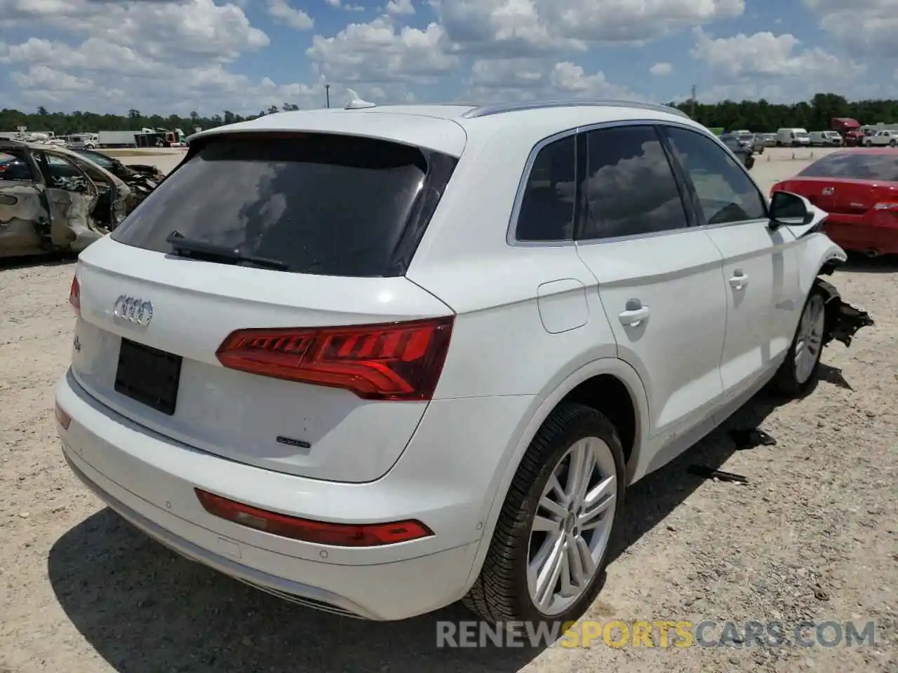 4 Фотография поврежденного автомобиля WA1CNAFY9L2004018 AUDI Q5 2020