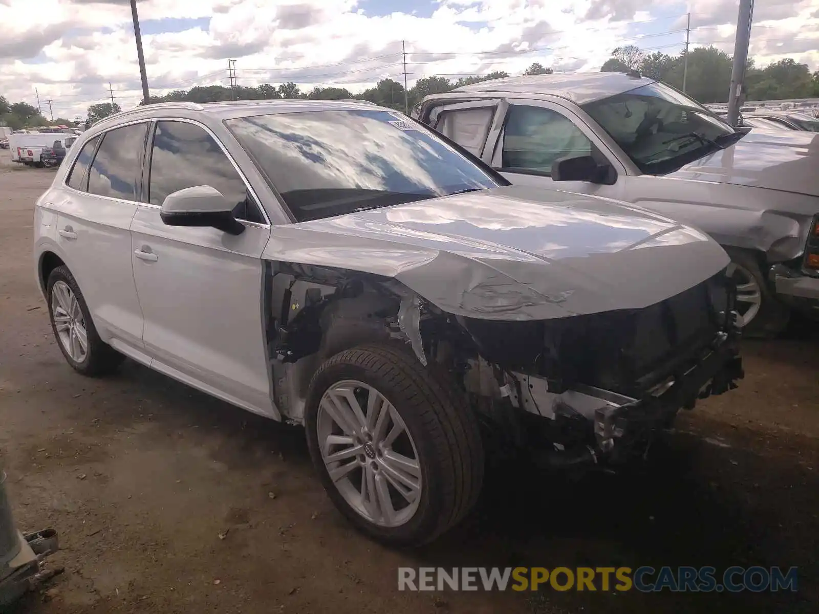 1 Photograph of a damaged car WA1CNAFY9L2102918 AUDI Q5 2020