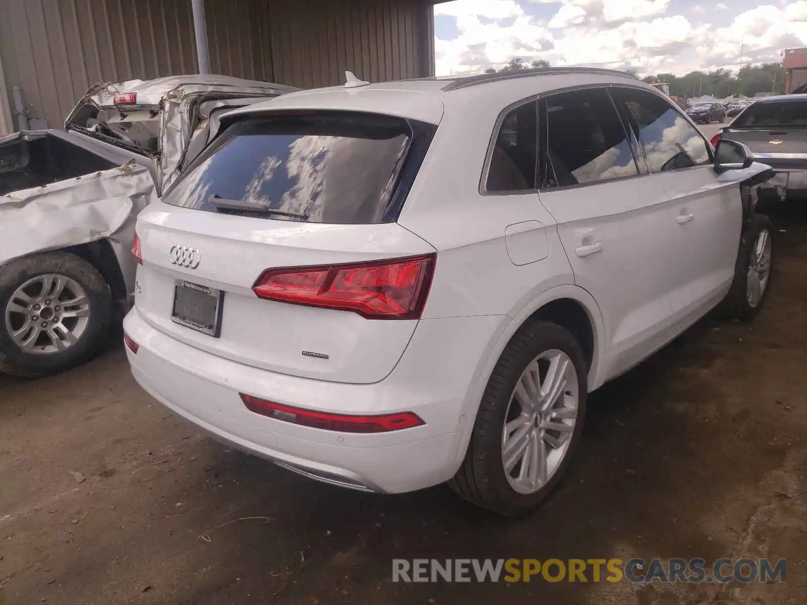 4 Фотография поврежденного автомобиля WA1CNAFY9L2102918 AUDI Q5 2020