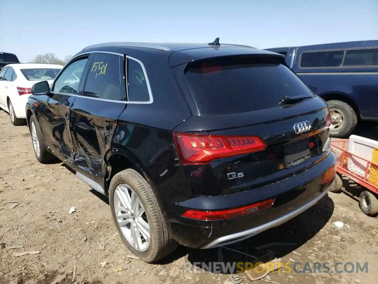 3 Photograph of a damaged car WA1CNAFY9L2103454 AUDI Q5 2020