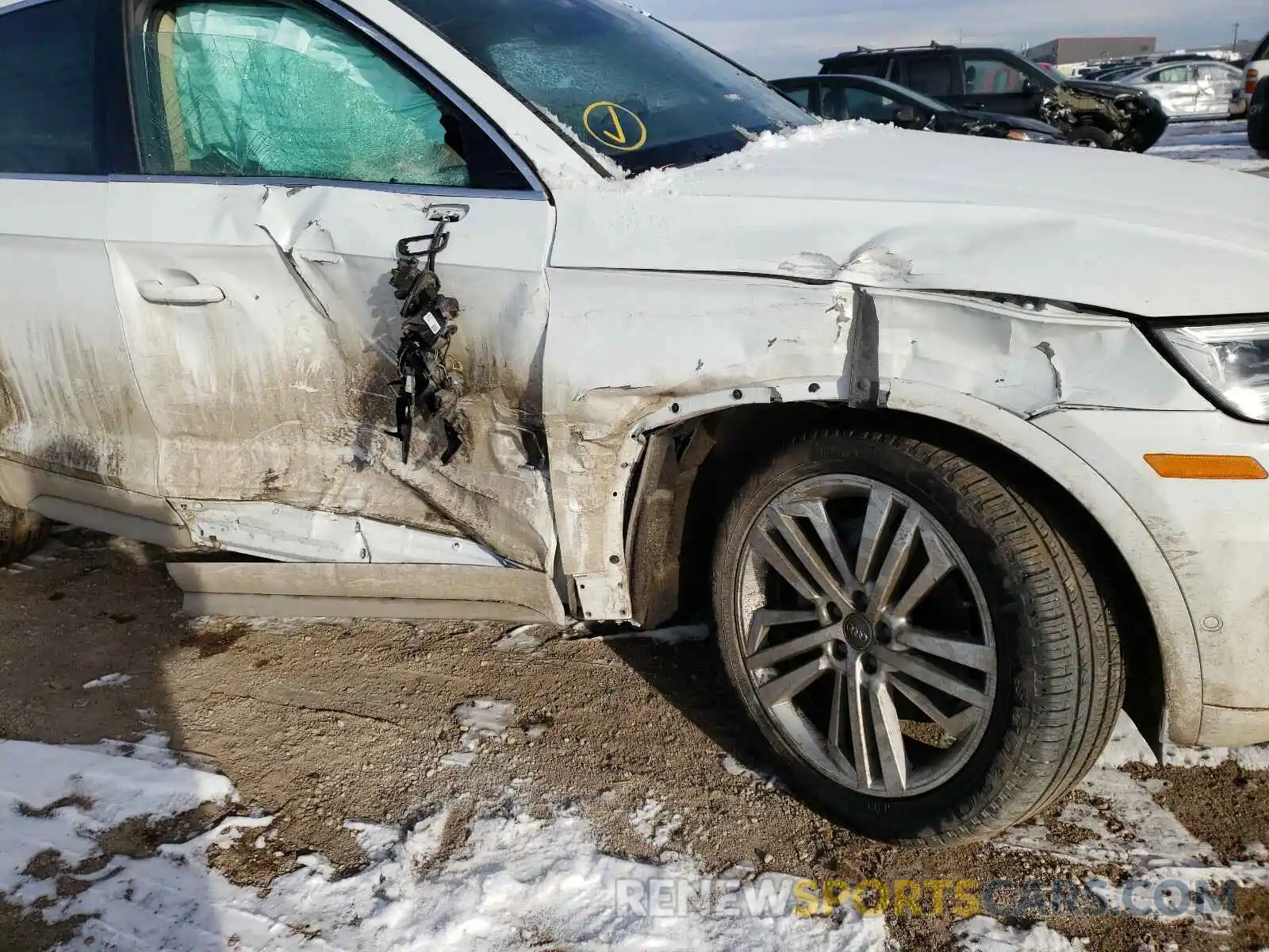 9 Фотография поврежденного автомобиля WA1CNBFY8L2011273 AUDI Q5 2020
