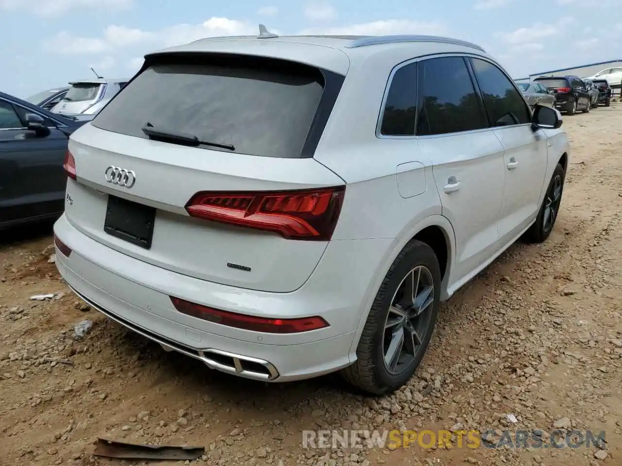 4 Фотография поврежденного автомобиля WA1E2AFY0L2053495 AUDI Q5 2020