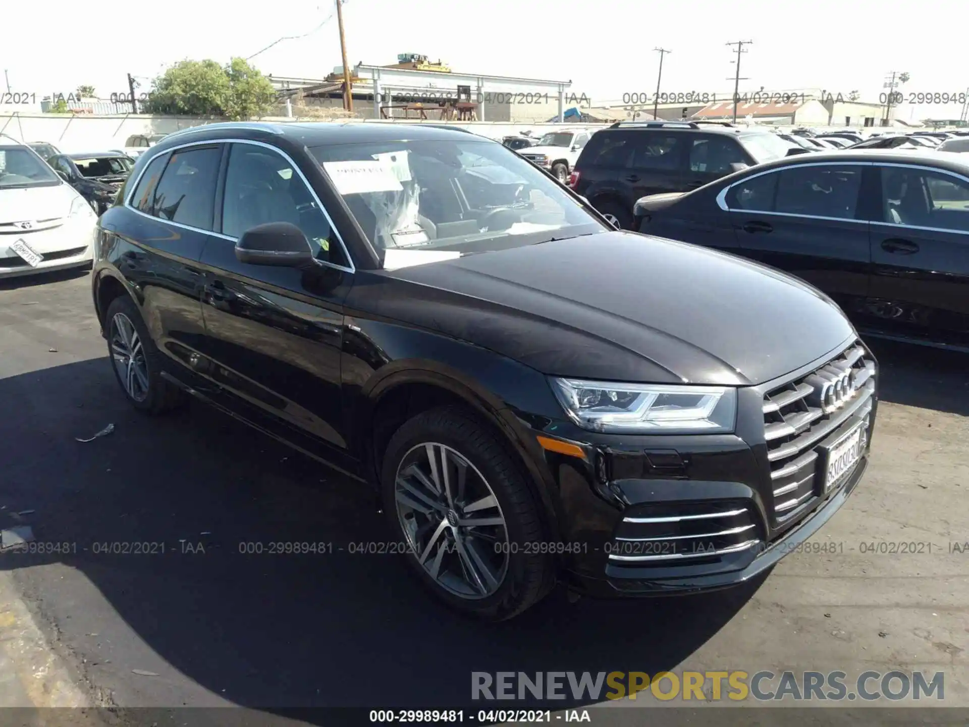 1 Photograph of a damaged car WA1E2AFY3L2074745 AUDI Q5 2020