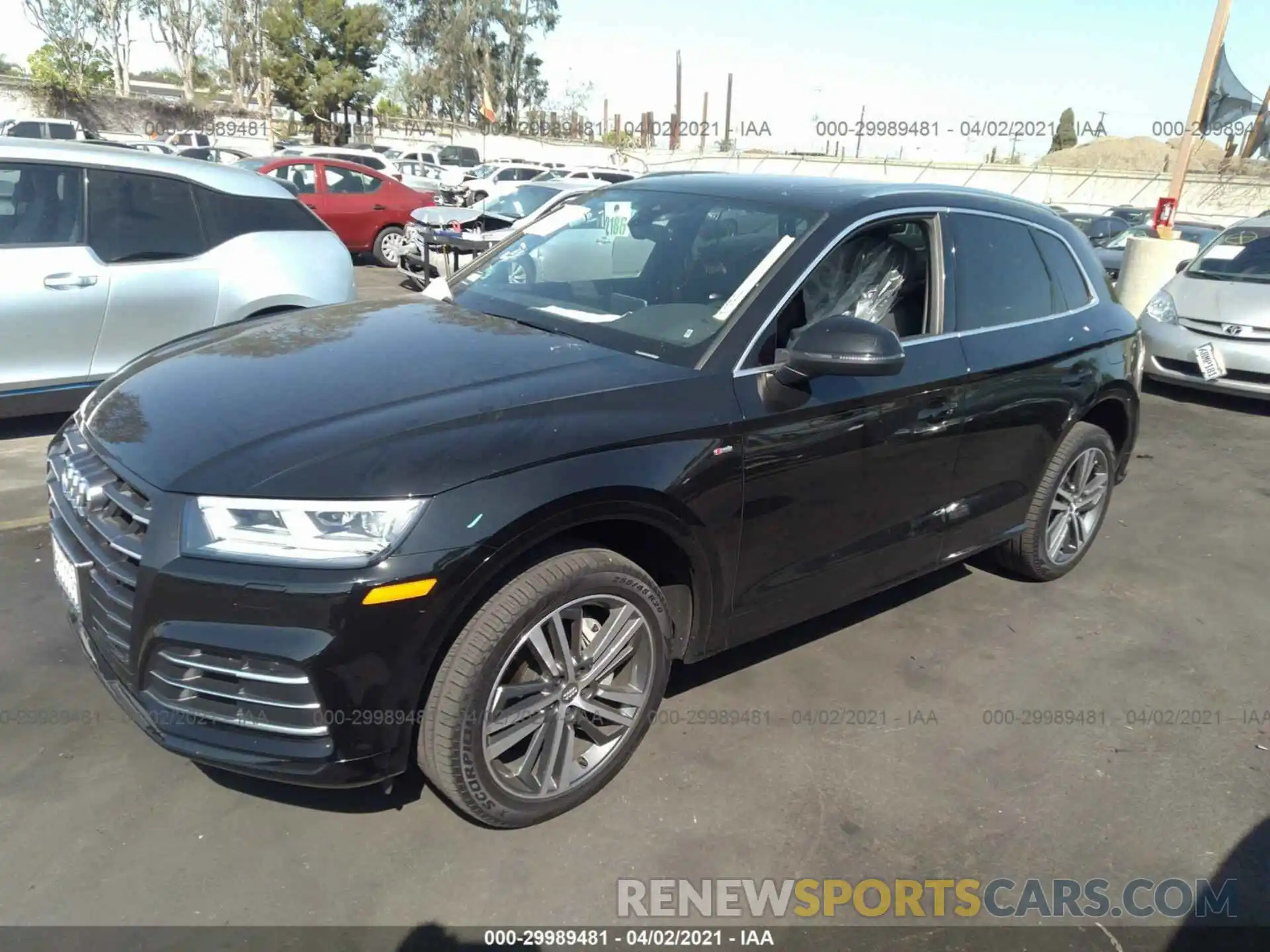 2 Photograph of a damaged car WA1E2AFY3L2074745 AUDI Q5 2020