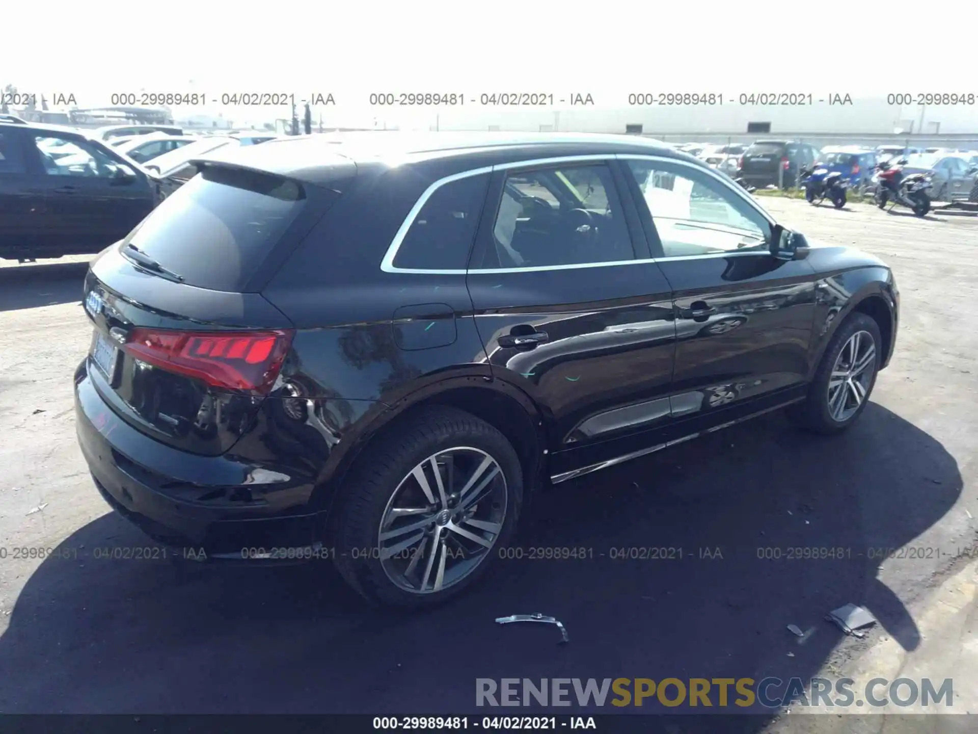 4 Фотография поврежденного автомобиля WA1E2AFY3L2074745 AUDI Q5 2020