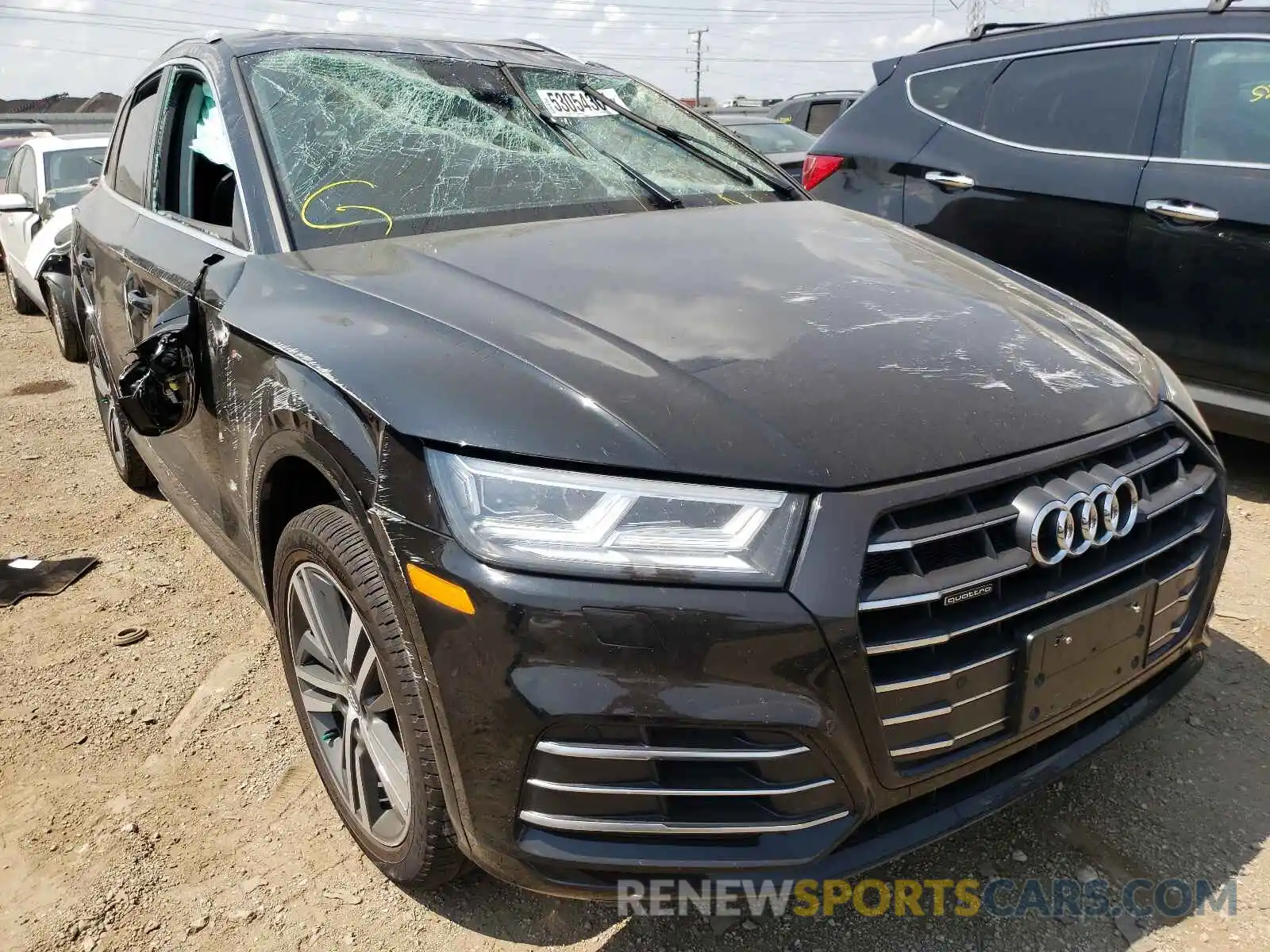 1 Photograph of a damaged car WA1E2AFY5L2040774 AUDI Q5 2020