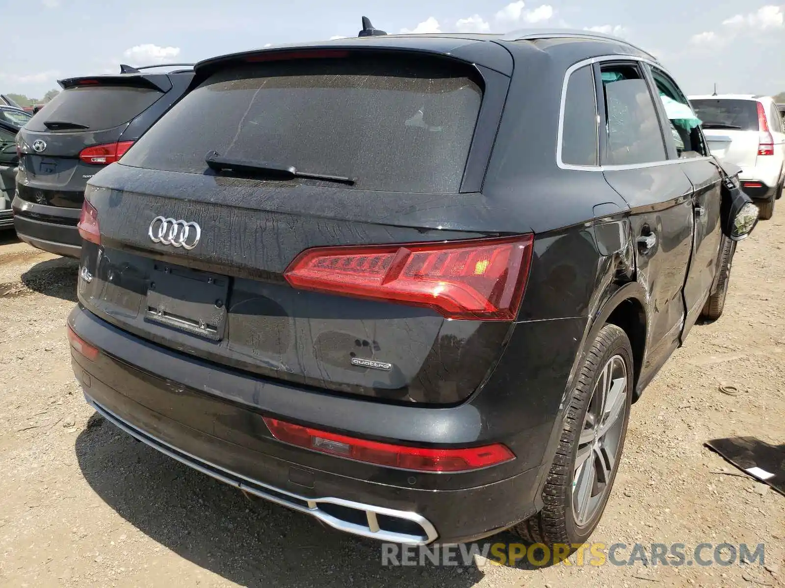 4 Фотография поврежденного автомобиля WA1E2AFY5L2040774 AUDI Q5 2020