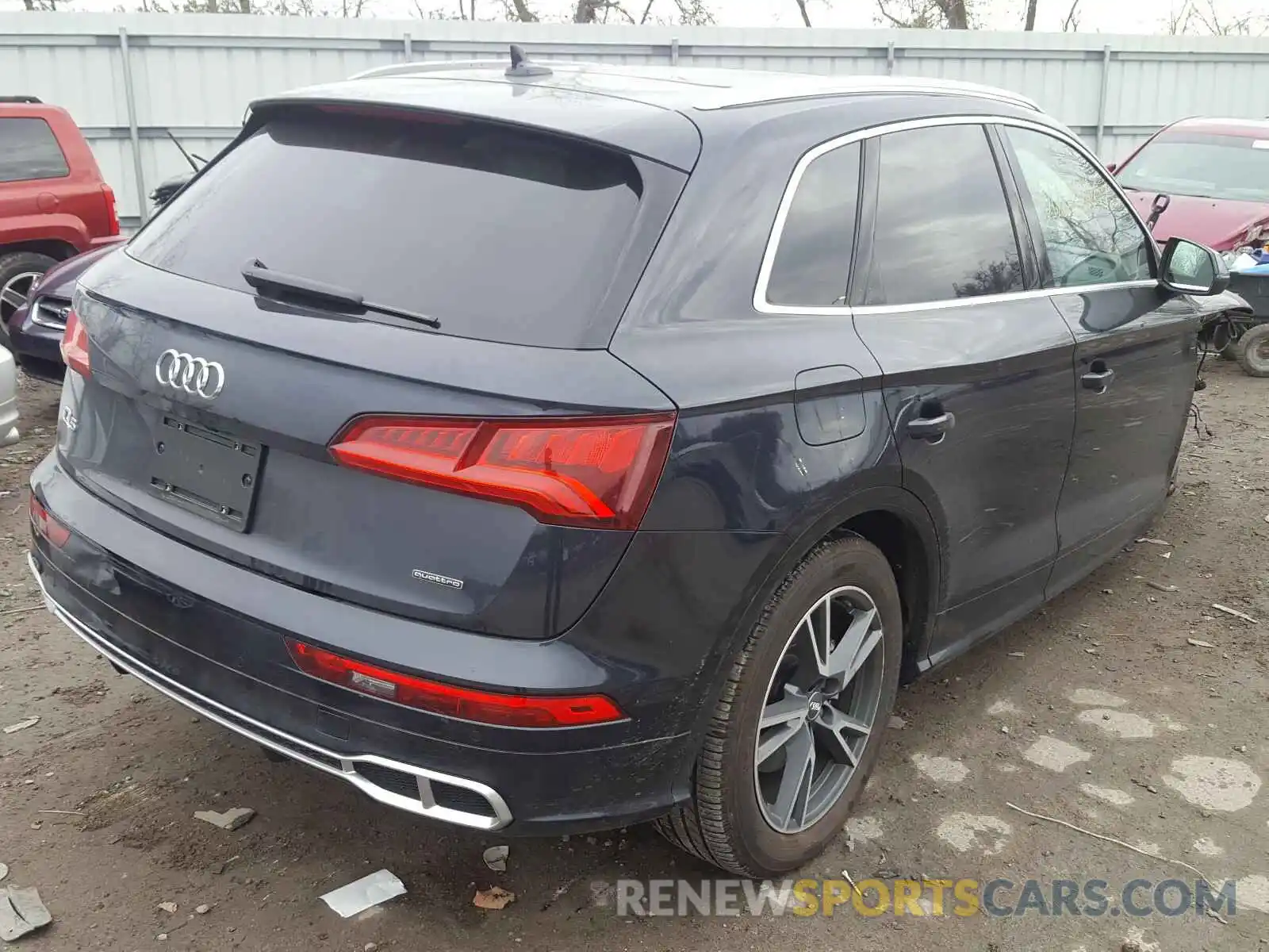 4 Фотография поврежденного автомобиля WA1E2AFY5L2045649 AUDI Q5 2020