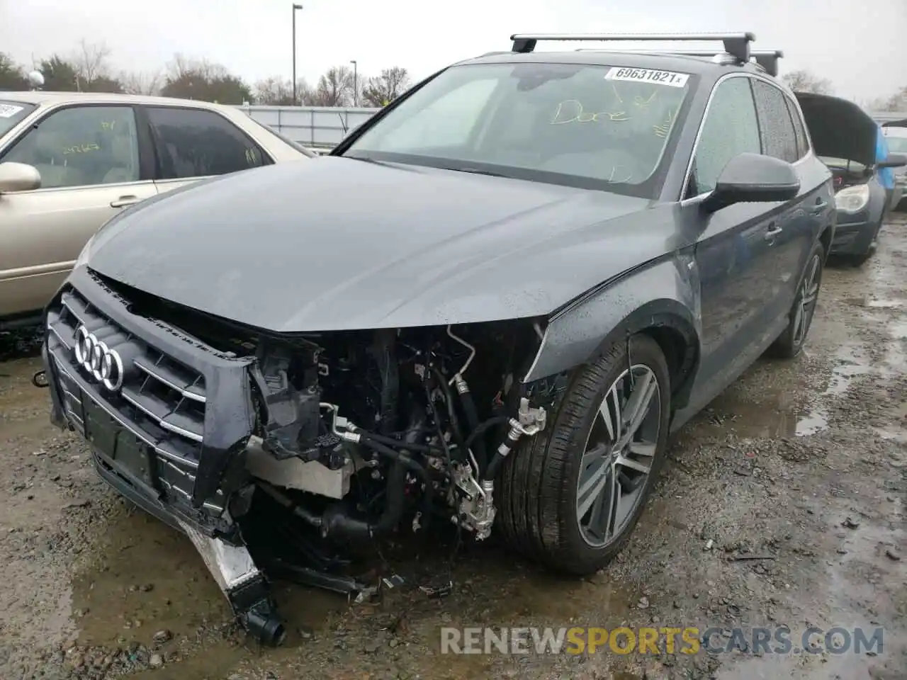 2 Photograph of a damaged car WA1E2AFY6L2069703 AUDI Q5 2020