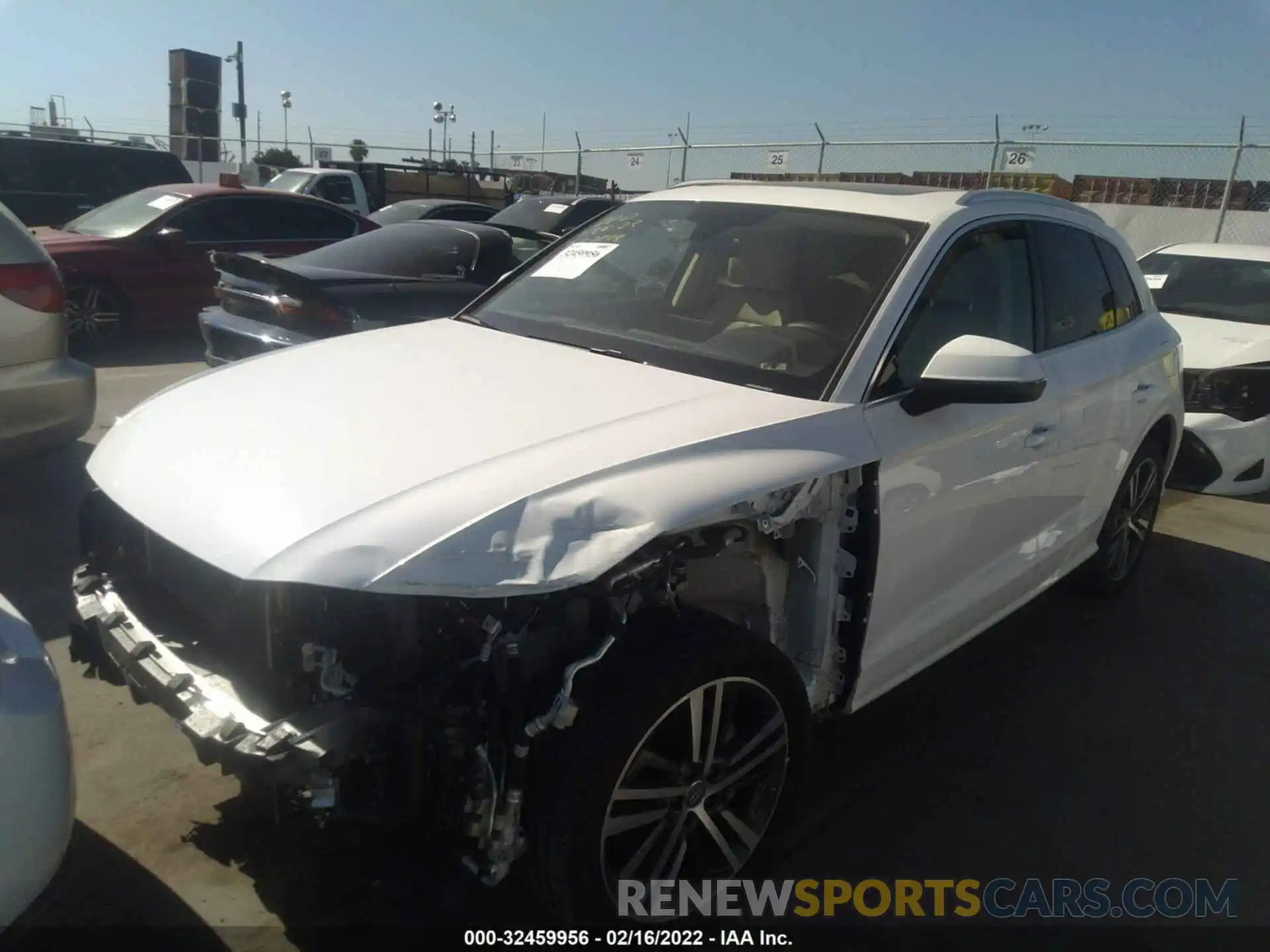 2 Photograph of a damaged car WA1E2AFY6L2105759 AUDI Q5 2020