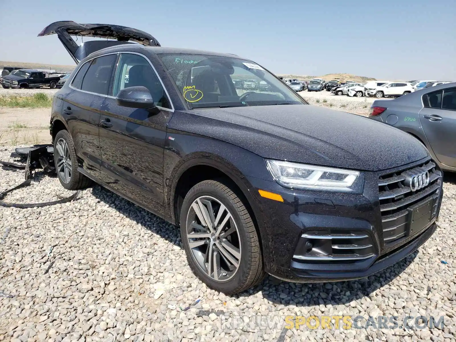 1 Фотография поврежденного автомобиля WA1E2AFY7L2065093 AUDI Q5 2020