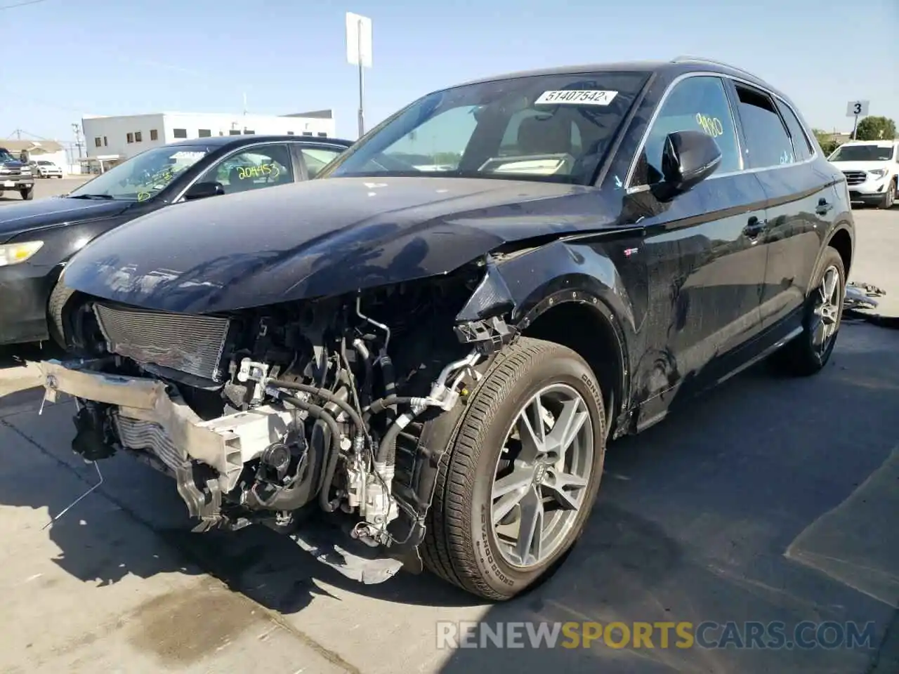 2 Photograph of a damaged car WA1E2AFY9L2067962 AUDI Q5 2020