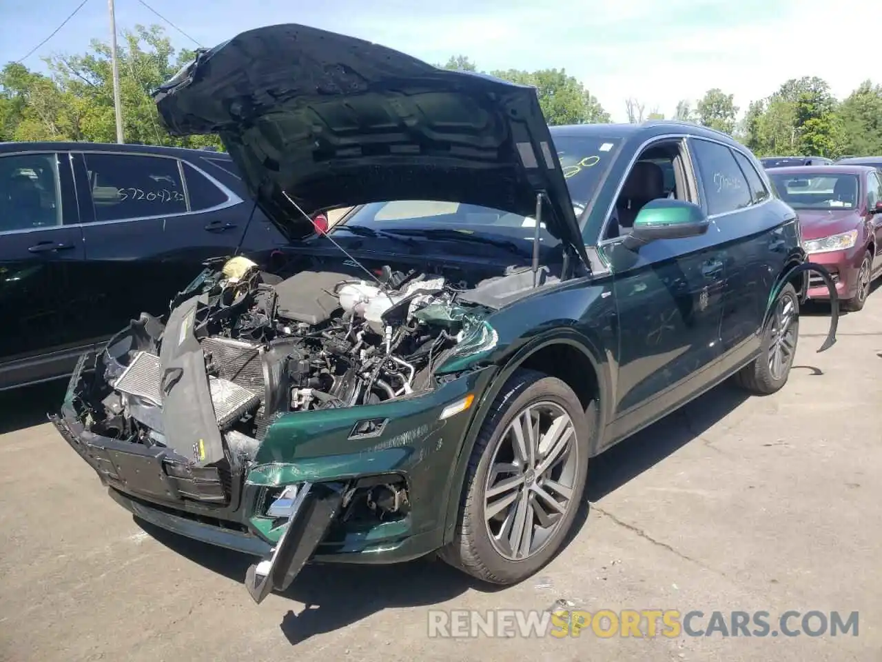 2 Photograph of a damaged car WA1E2AFY9L2088195 AUDI Q5 2020