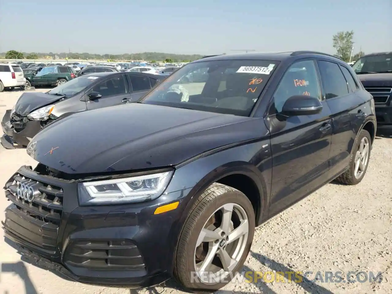 2 Photograph of a damaged car WA1ENAFY1L2103862 AUDI Q5 2020