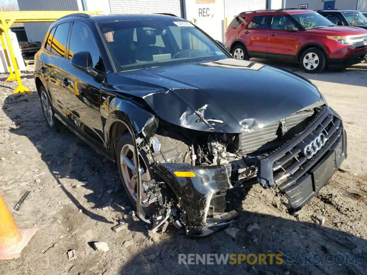 1 Photograph of a damaged car WA1ENAFY2L2094458 AUDI Q5 2020