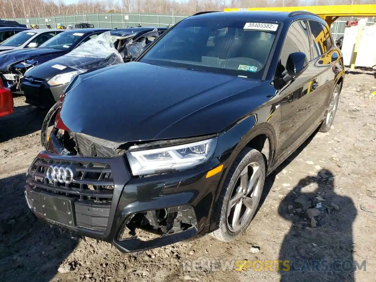 2 Фотография поврежденного автомобиля WA1ENAFY2L2094458 AUDI Q5 2020